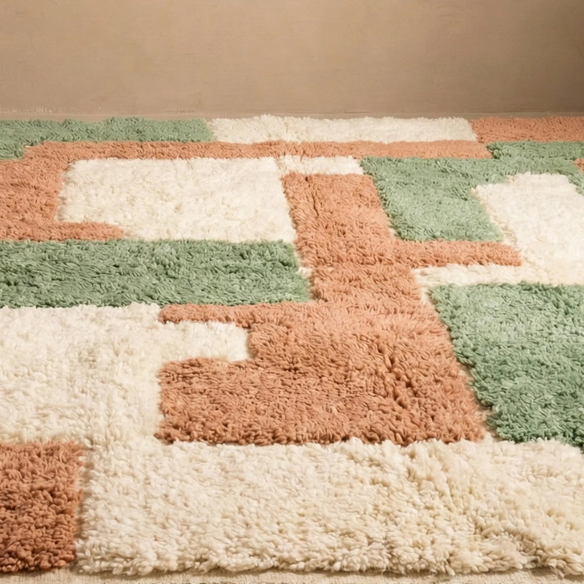 Wiam - Shag Moroccan rug - Benisouk