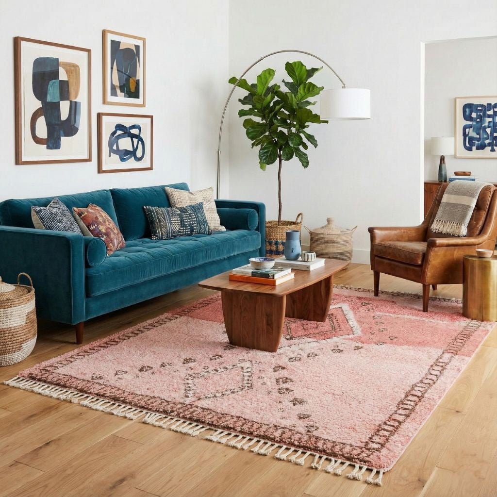 Widad - Shag Moroccan rug - Benisouk