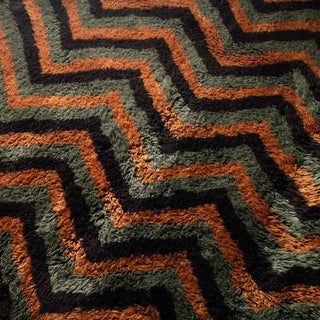 Winding track - Luxury Shag Moroccan Rug - Benisouk