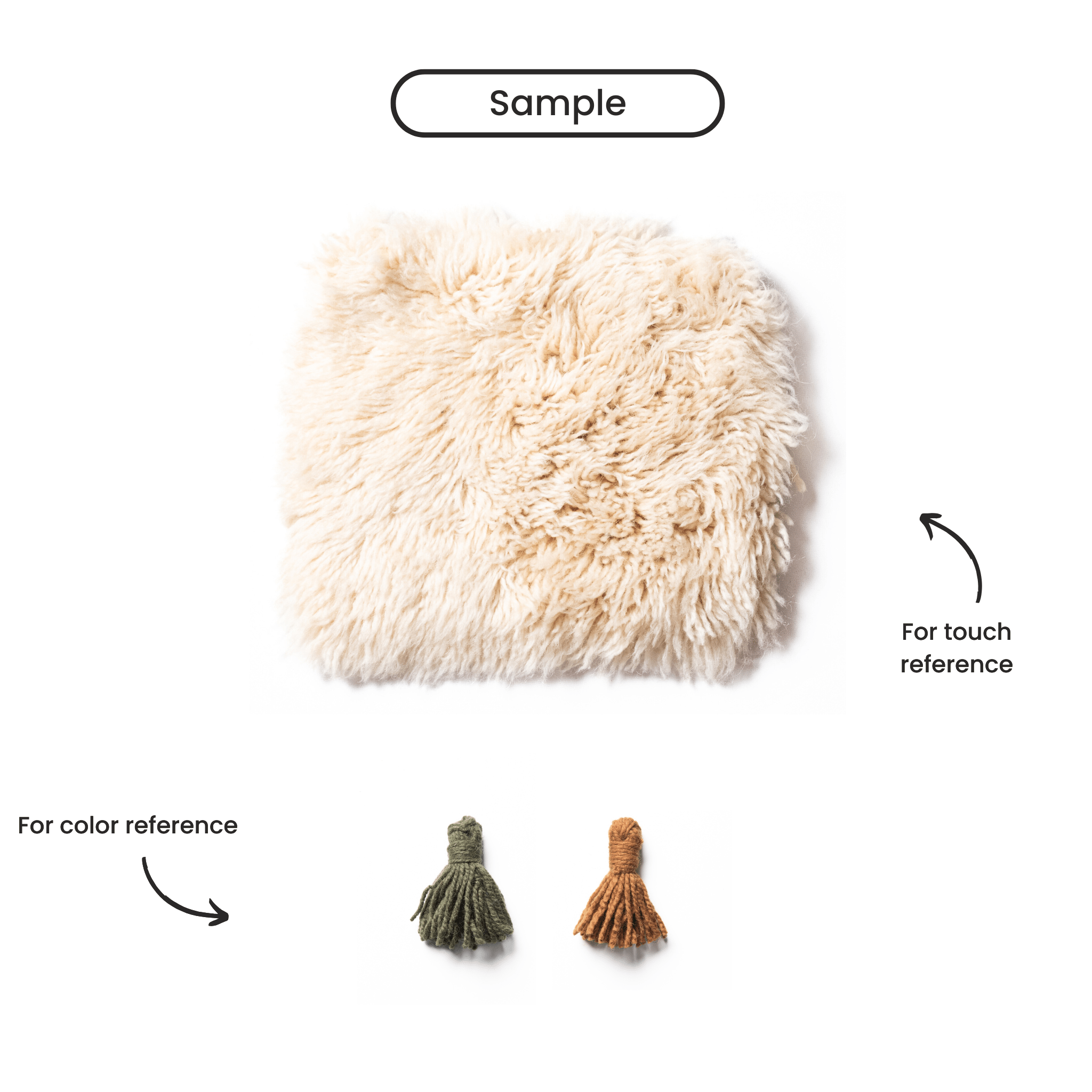 Winding track - Luxury Shag Moroccan Rug - Benisouk