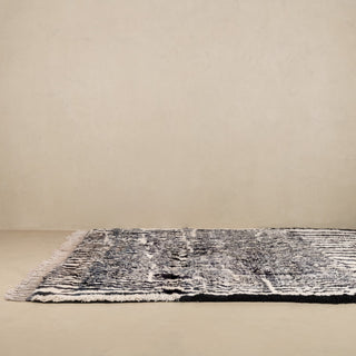 Woven Labyrinth - Luxury Shag Moroccan Rug - Benisouk