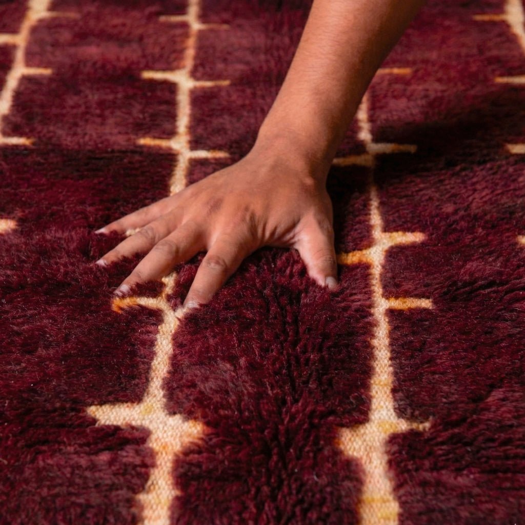 Woven Memory - Luxury Shag Moroccan Rug - Benisouk