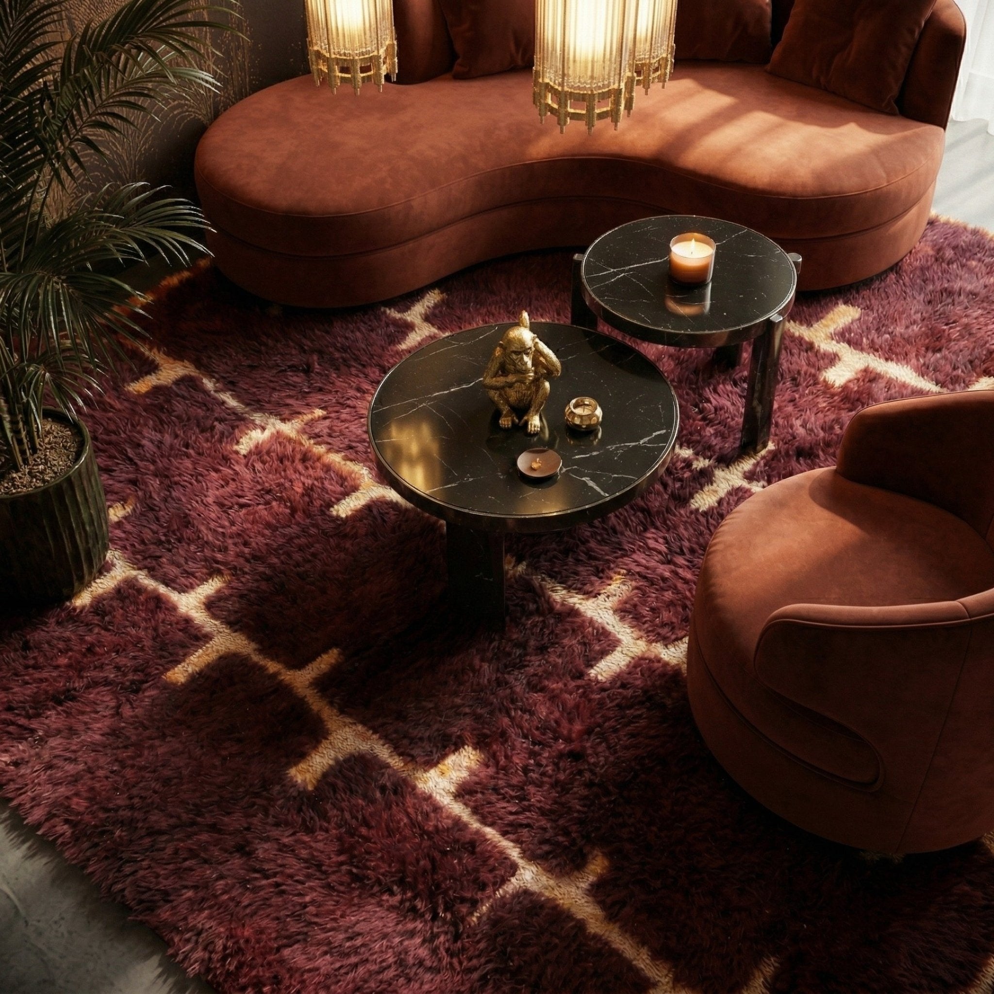 Woven Memory - Luxury Shag Moroccan Rug - Benisouk