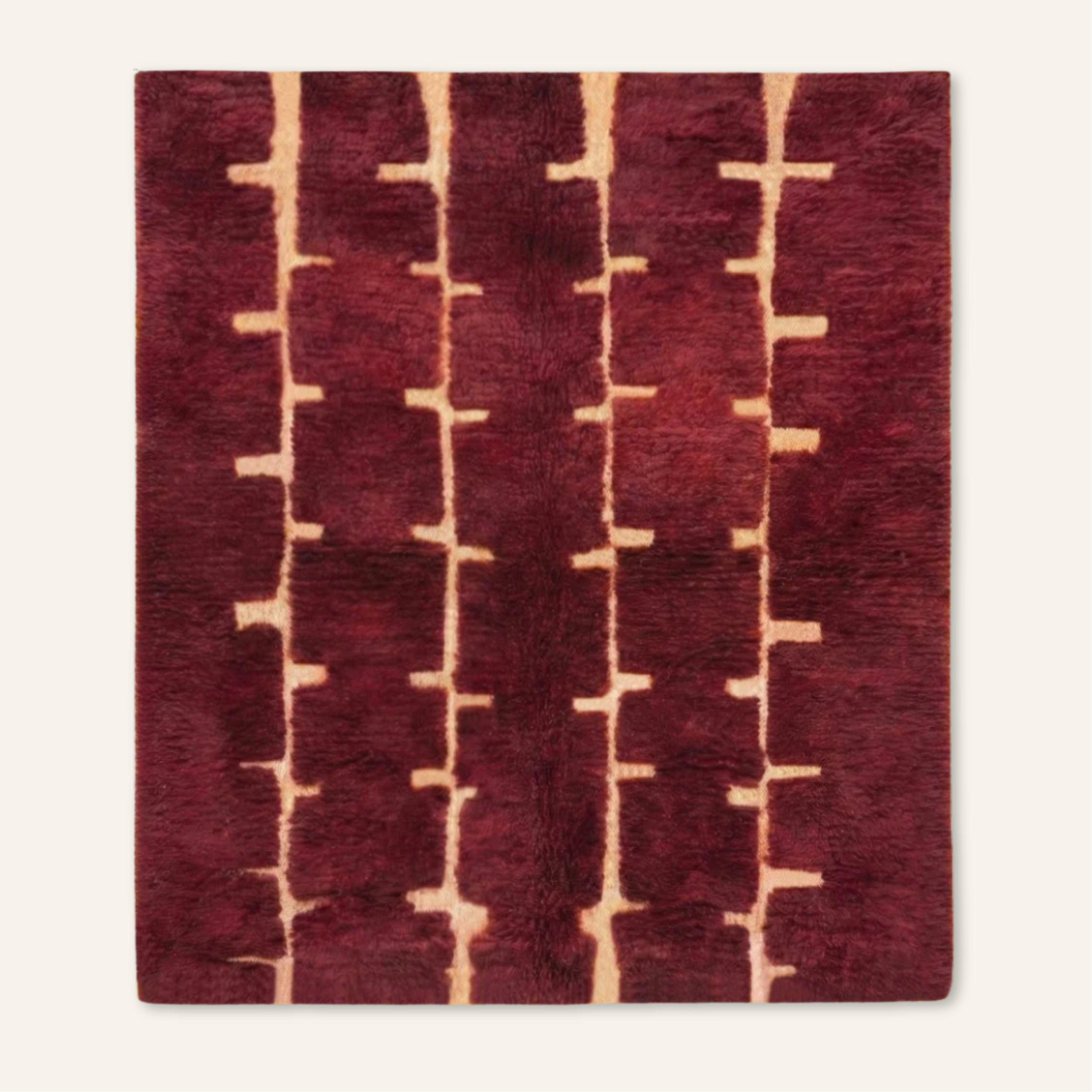Woven Memory - Luxury Shag Moroccan Rug