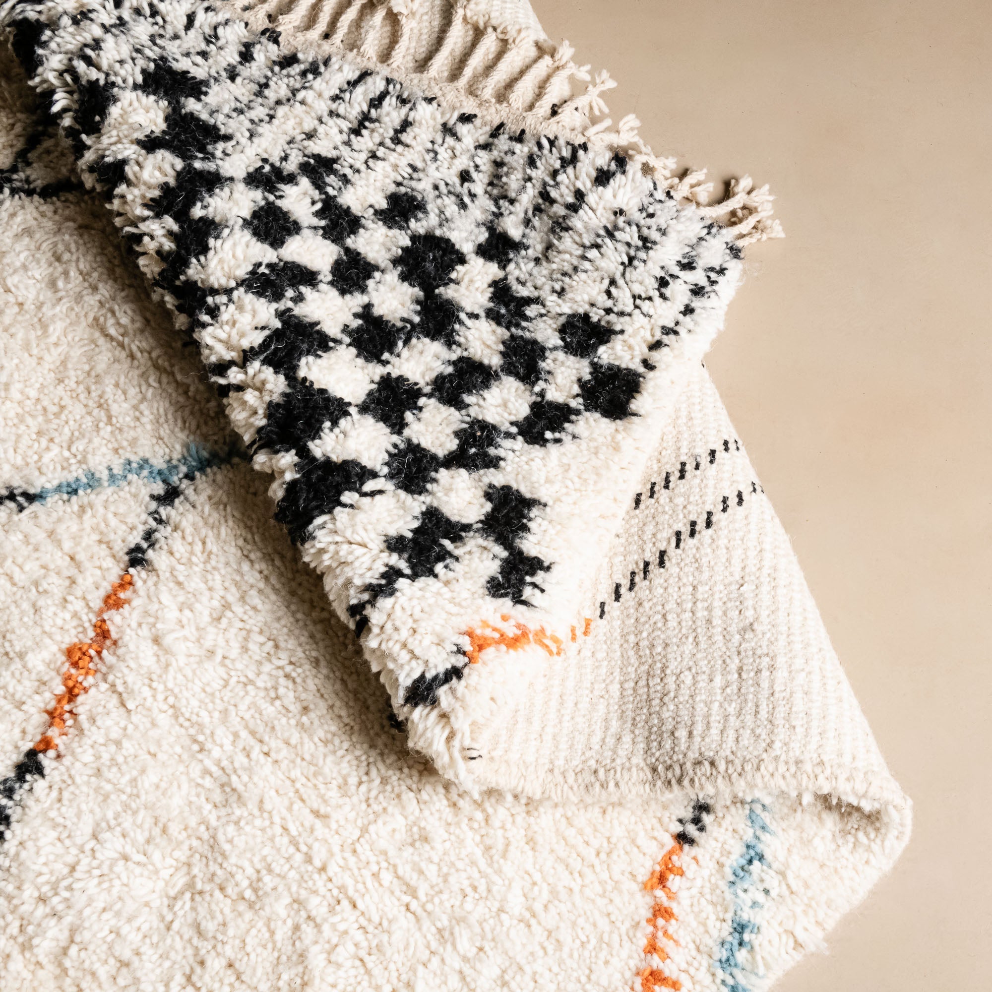 Yakin - Shag Moroccan rug - Benisouk