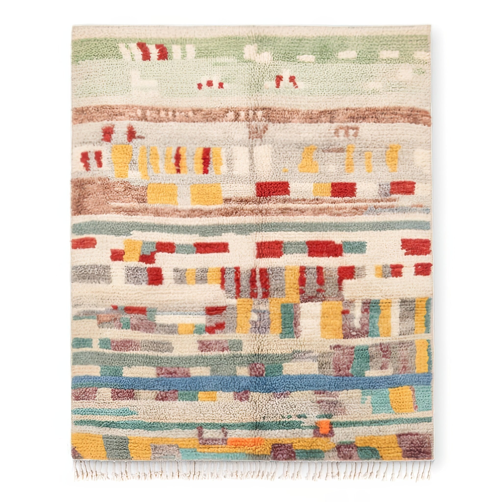 Yassmine - Shag Moroccan rug - Benisouk