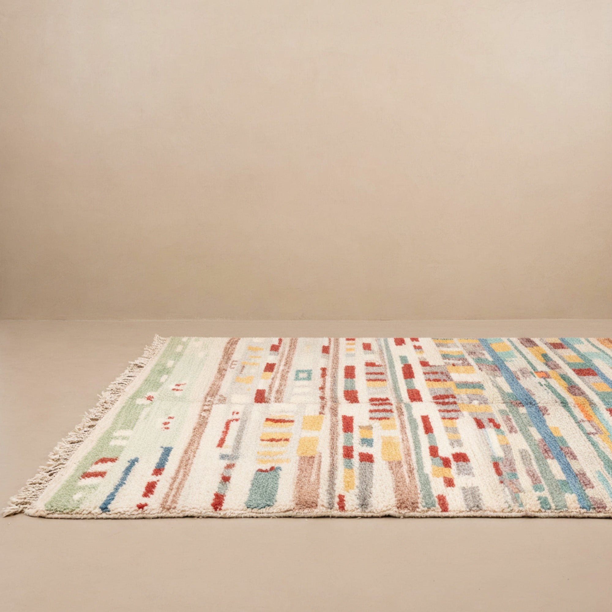 Yassmine - Shag Moroccan rug - Benisouk