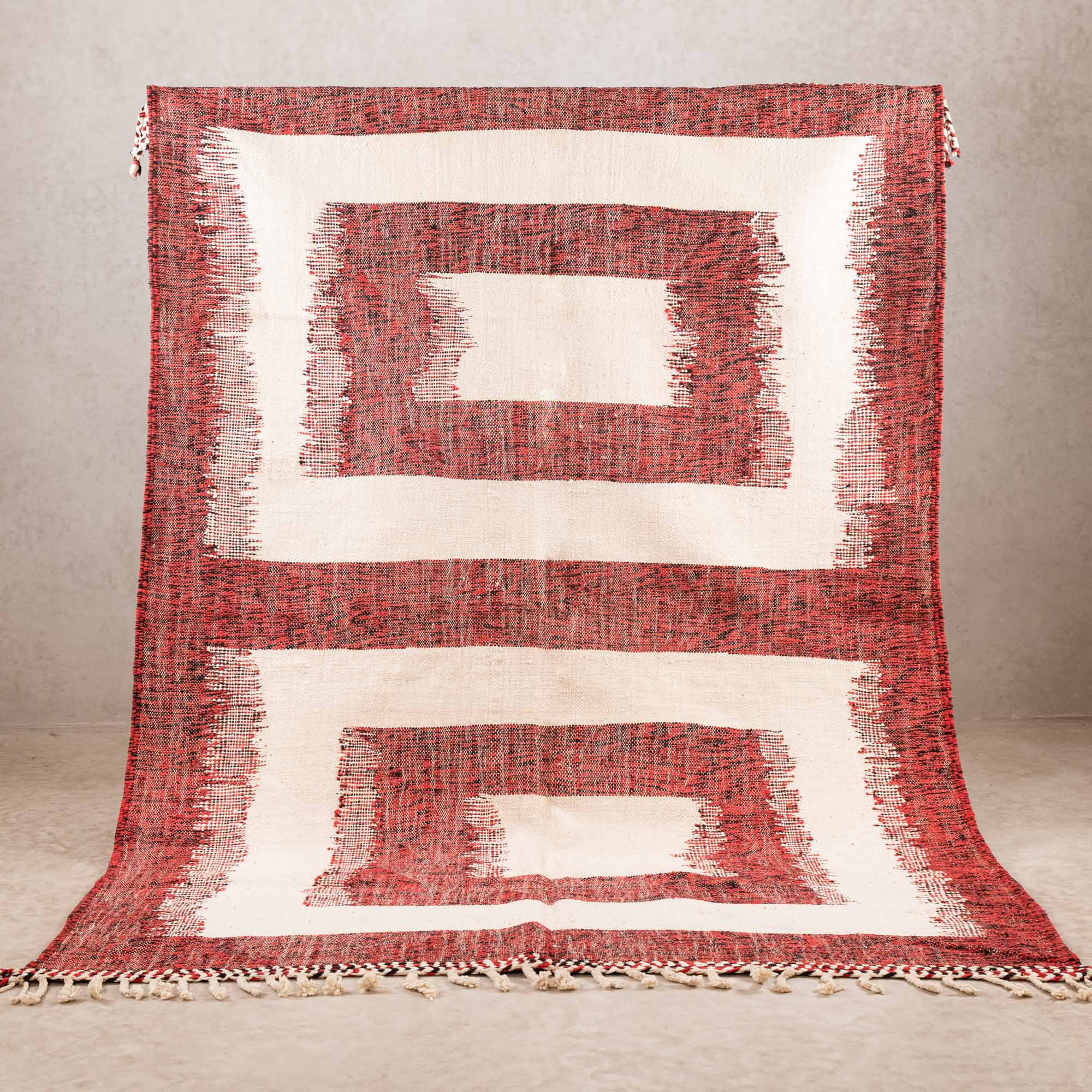 Yuba - Flatweave Moroccan rug - Benisouk