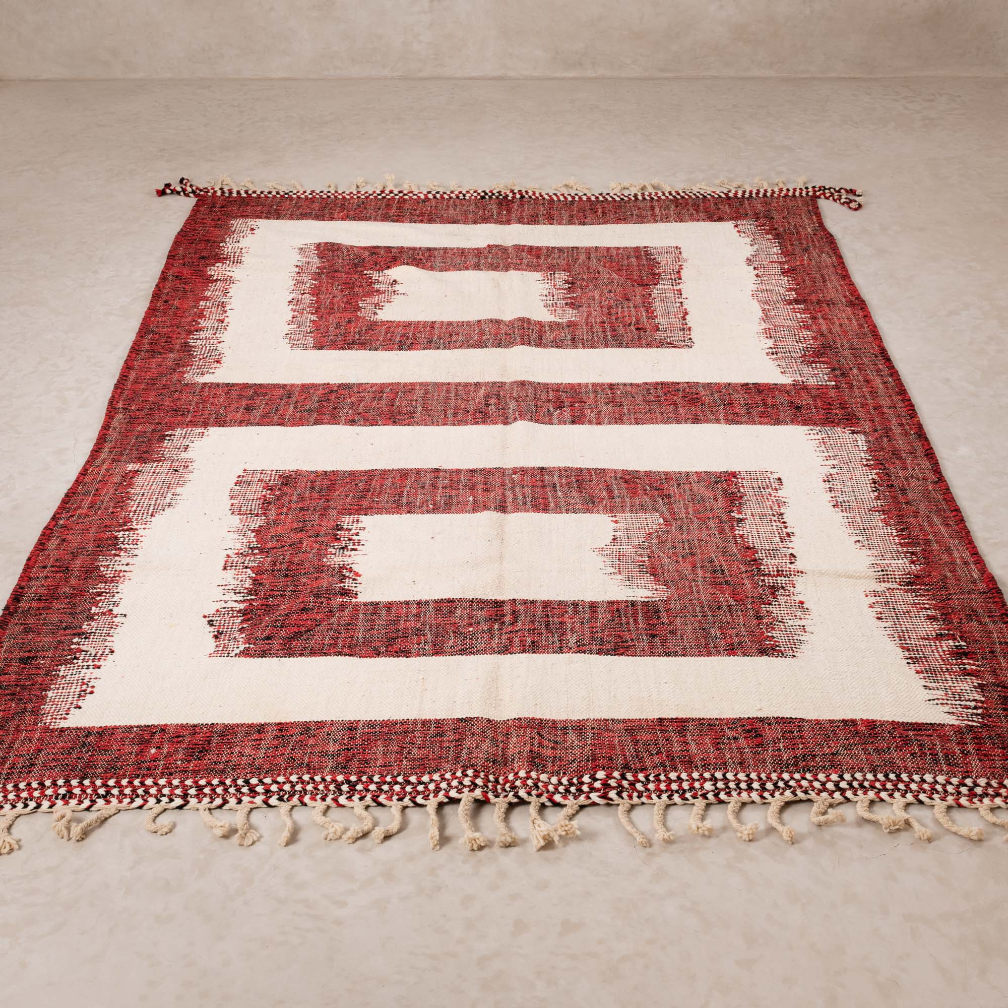 Yuba - Flatweave Moroccan rug - Benisouk