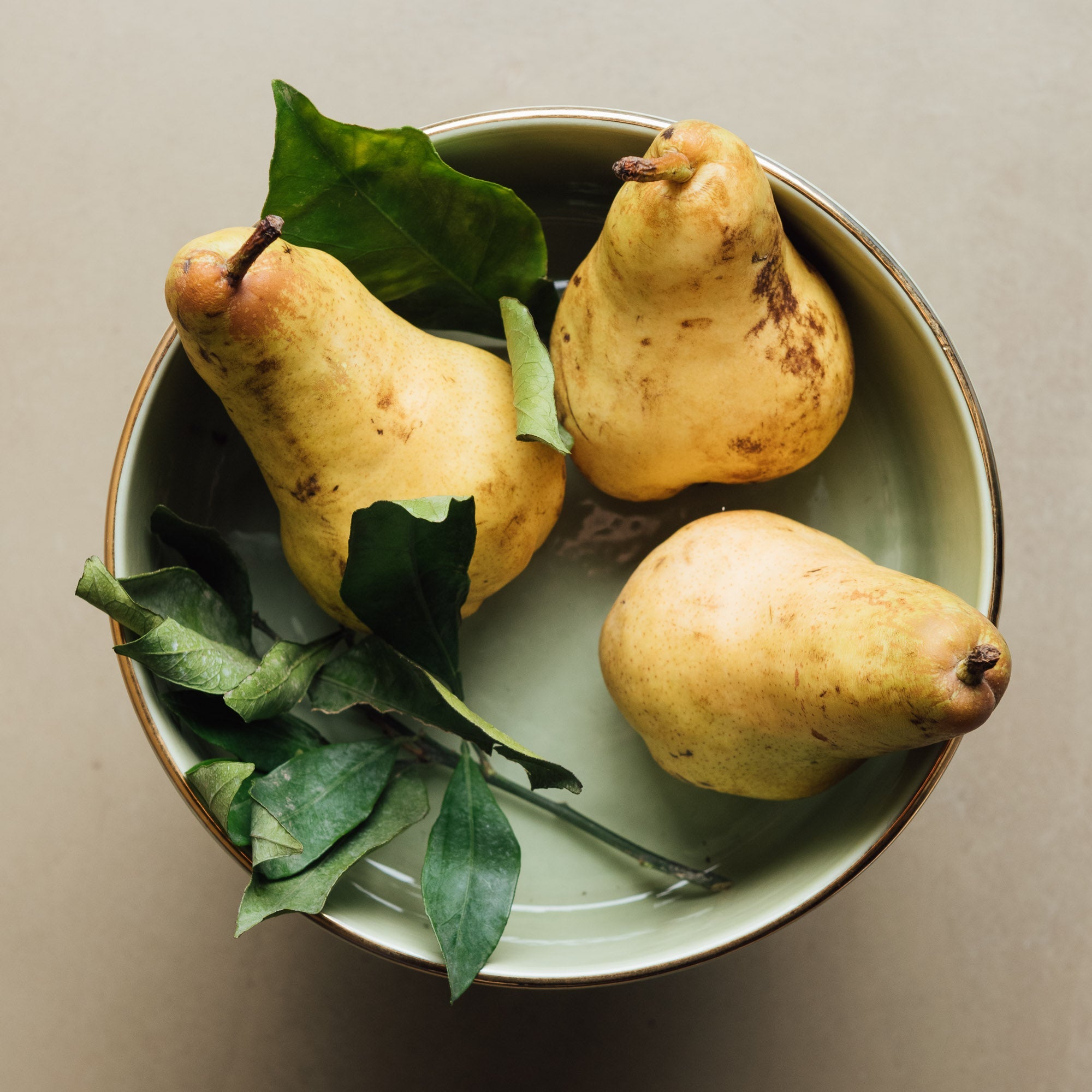 Zagora Green Pedestal Bowl - Handcrafted with 12 Carat Gold Accents - Benisouk