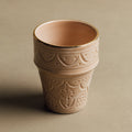 Zagora Sand Cup - Moroccan Dinnerware Adorned with 12 Carat Gold Accents