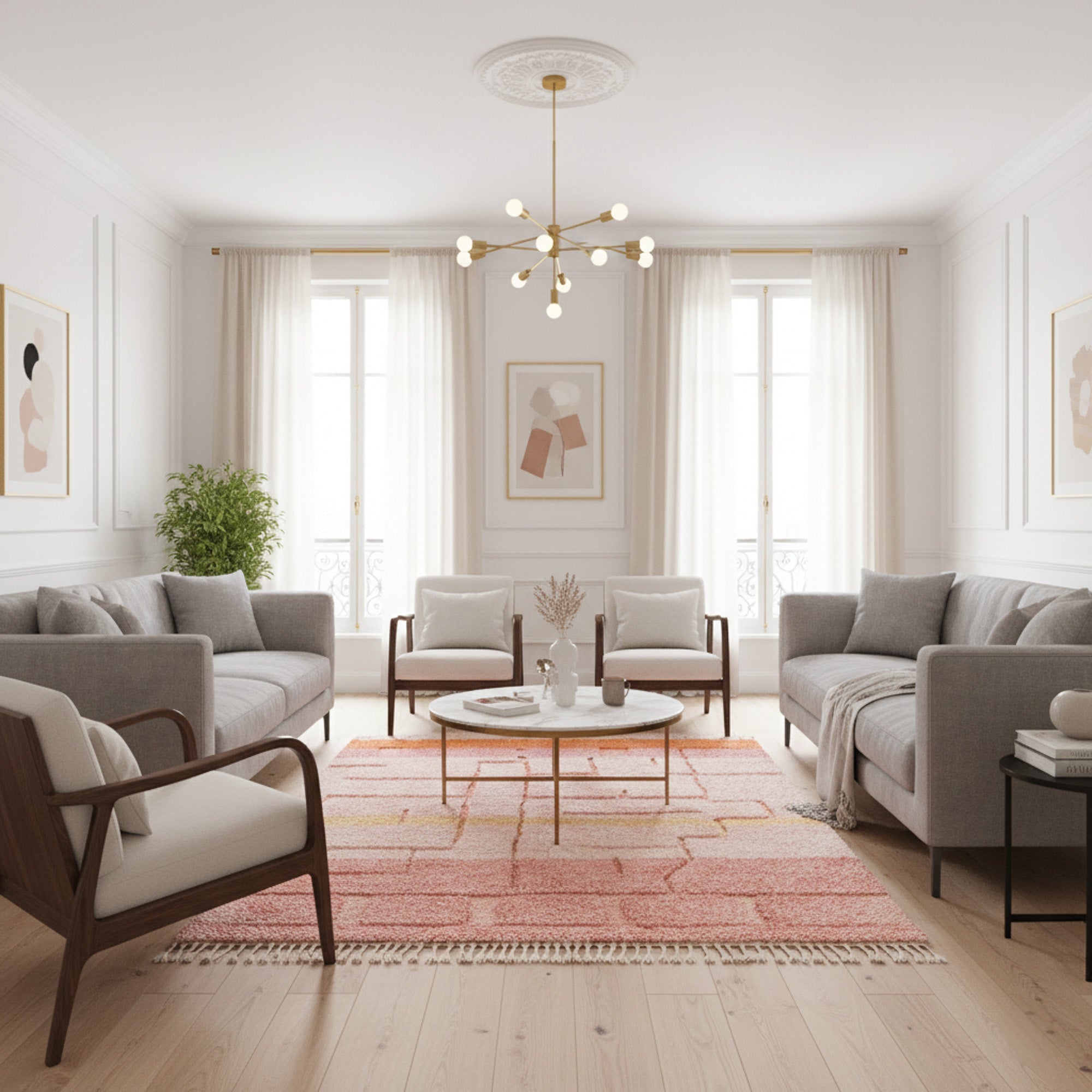 Zahra - Shag Moroccan rug - Benisouk