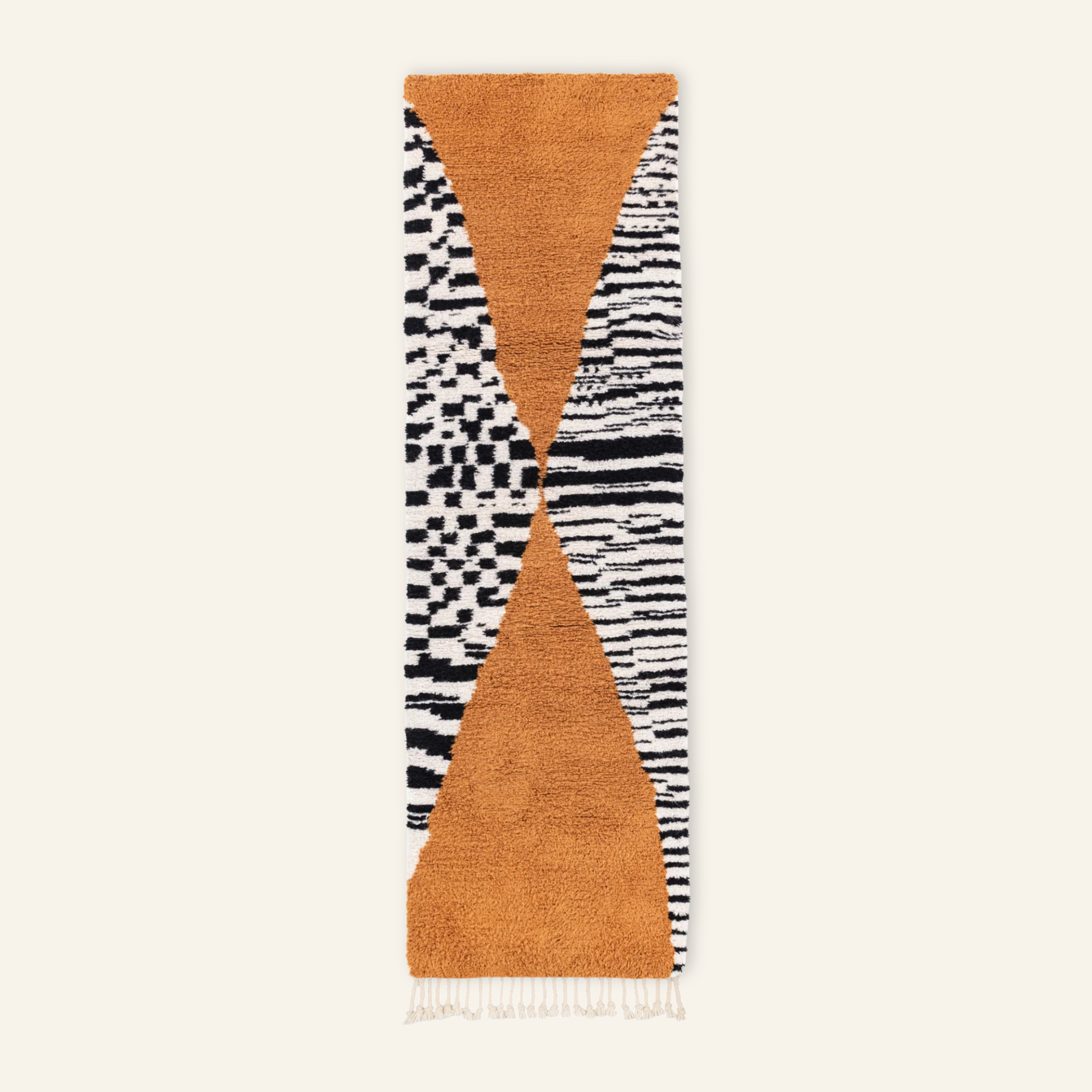 Zamani - Shag Moroccan runner rug