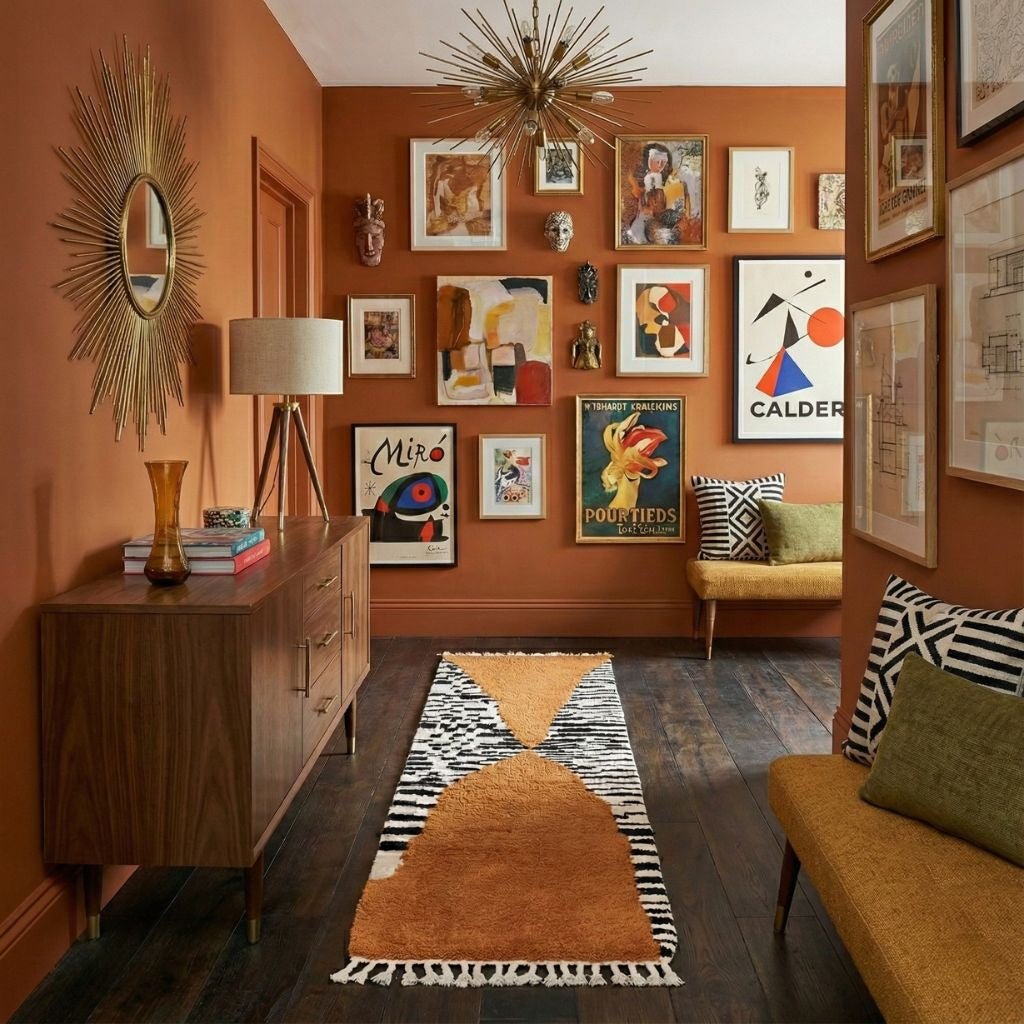 Zamani - Shag Moroccan runner rug - Benisouk