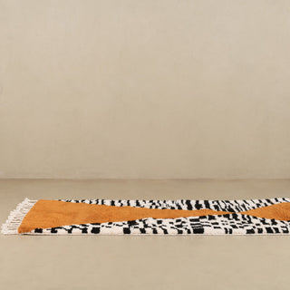 Zamani - Shag Moroccan runner rug - Benisouk