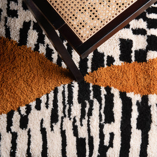 Zamani - Shag Moroccan runner rug - Benisouk