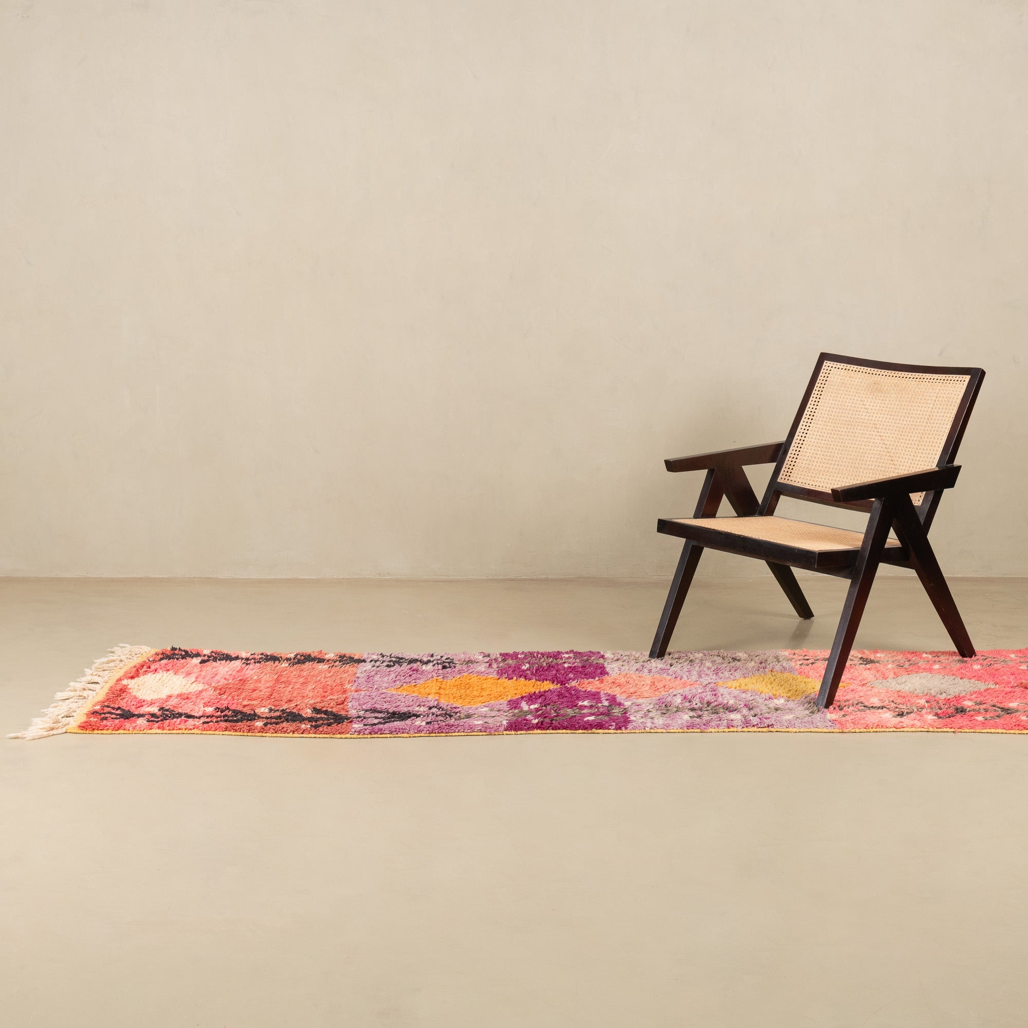 Zohour - vintage boujad rug - Benisouk