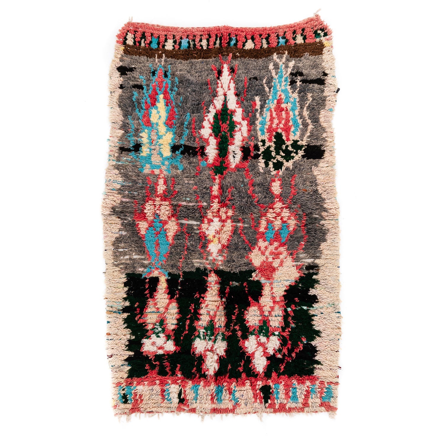 Zhor - vintage boucherouite rug
