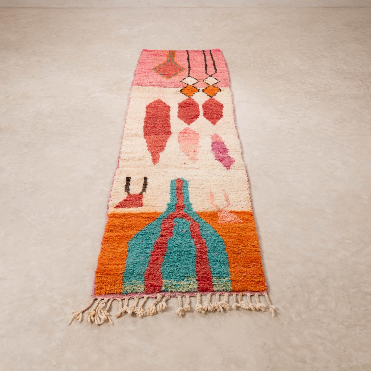 Raja - Vintage Moroccan runner rug