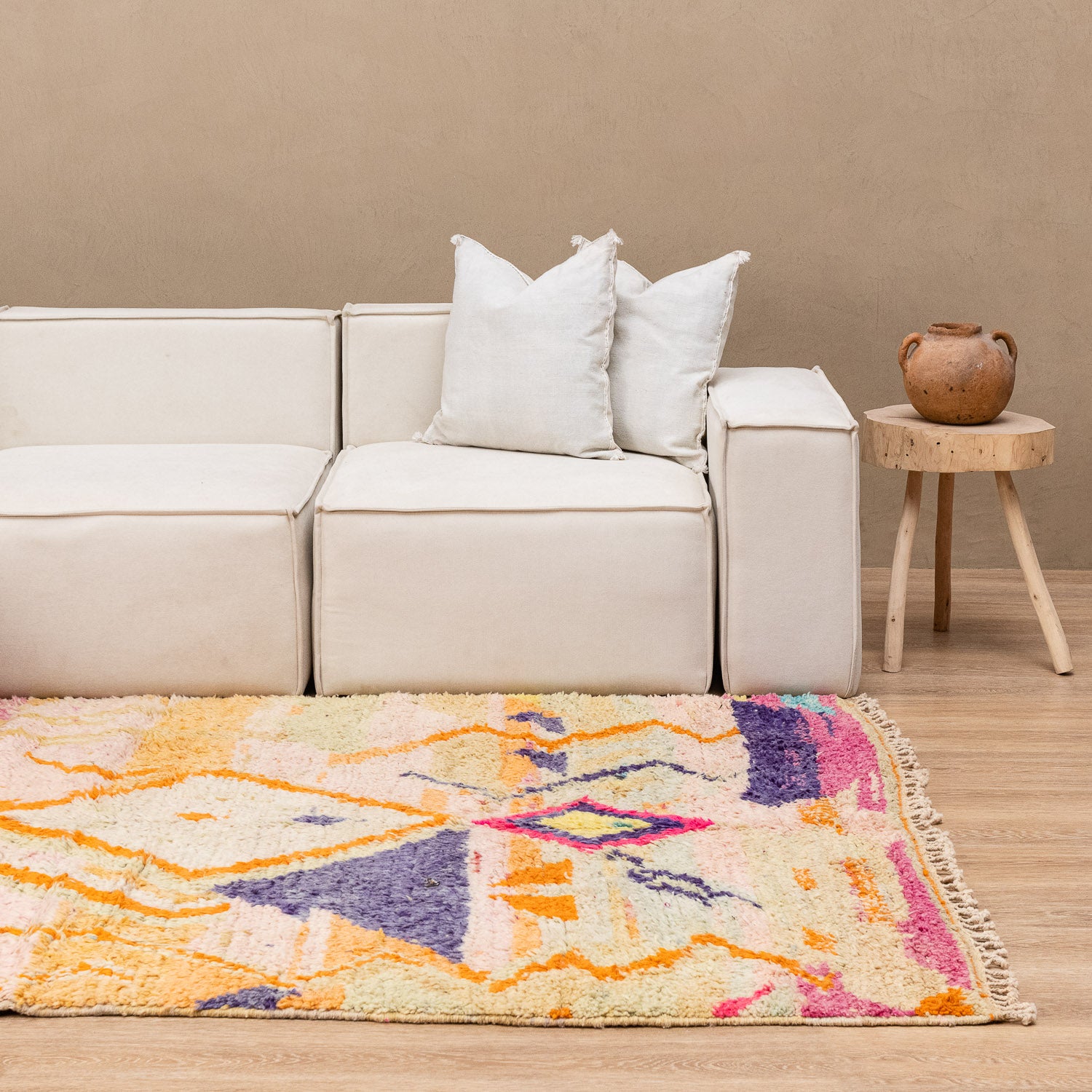 Kalthoum - Vintage Moroccan rug