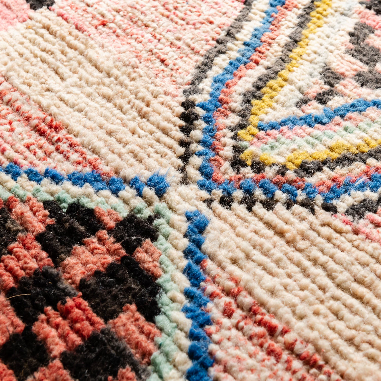 mourida - Vintage Moroccan runner rug