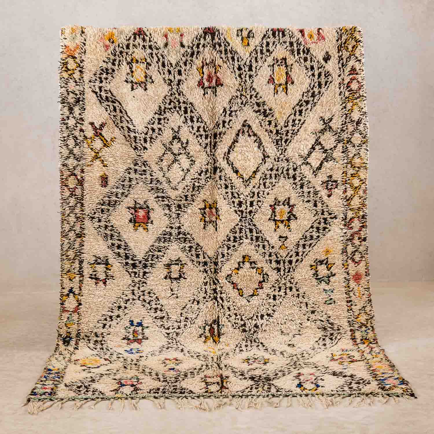 Meriem - Shag Moroccan rug vintage