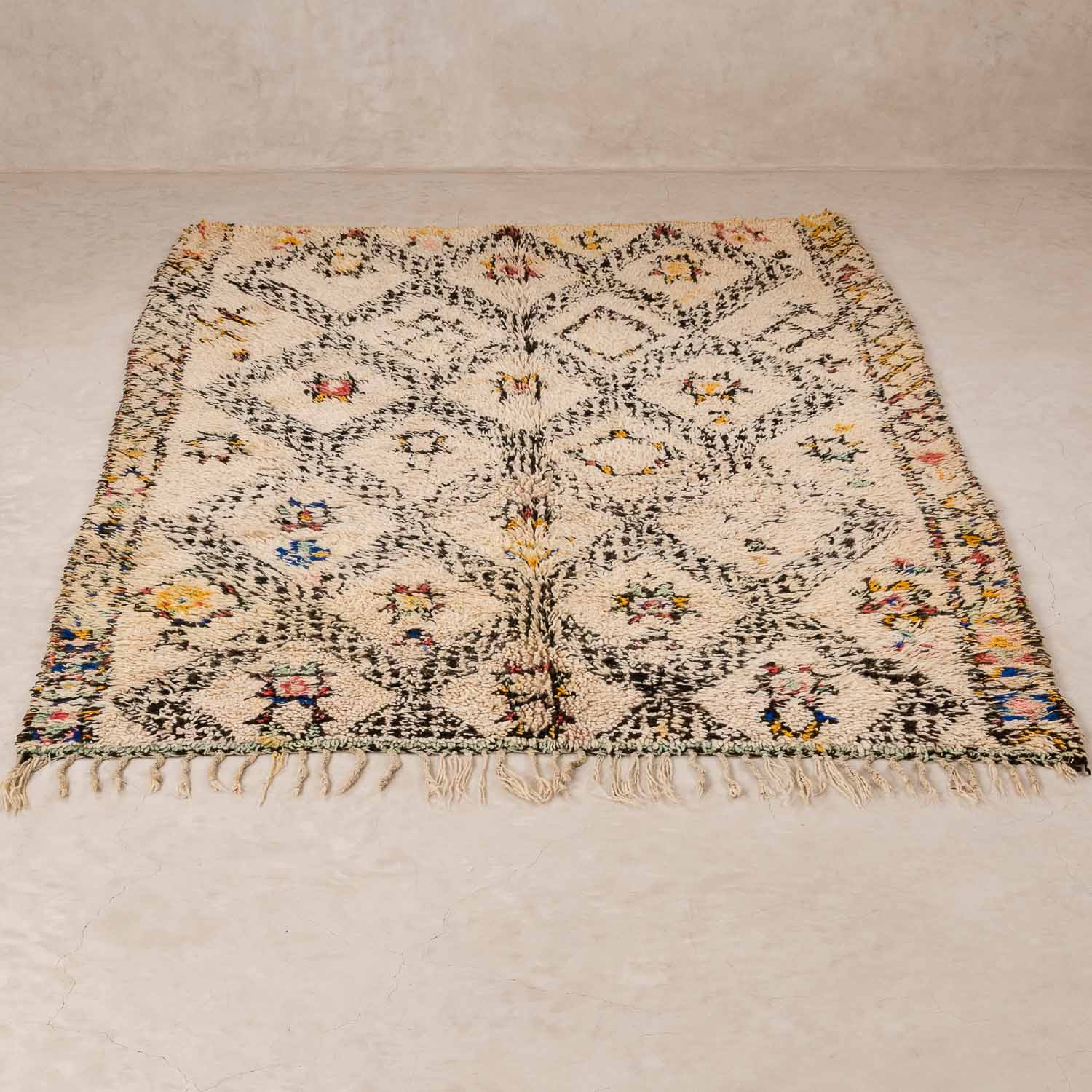 Meriem - Shag Moroccan rug vintage