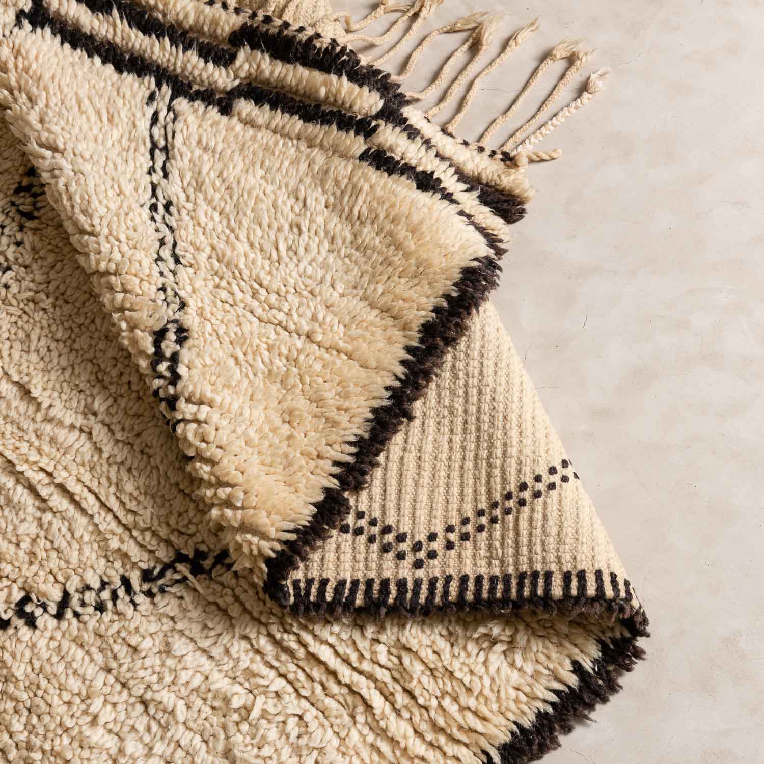 Halaa - Shag Moroccan rug vintage