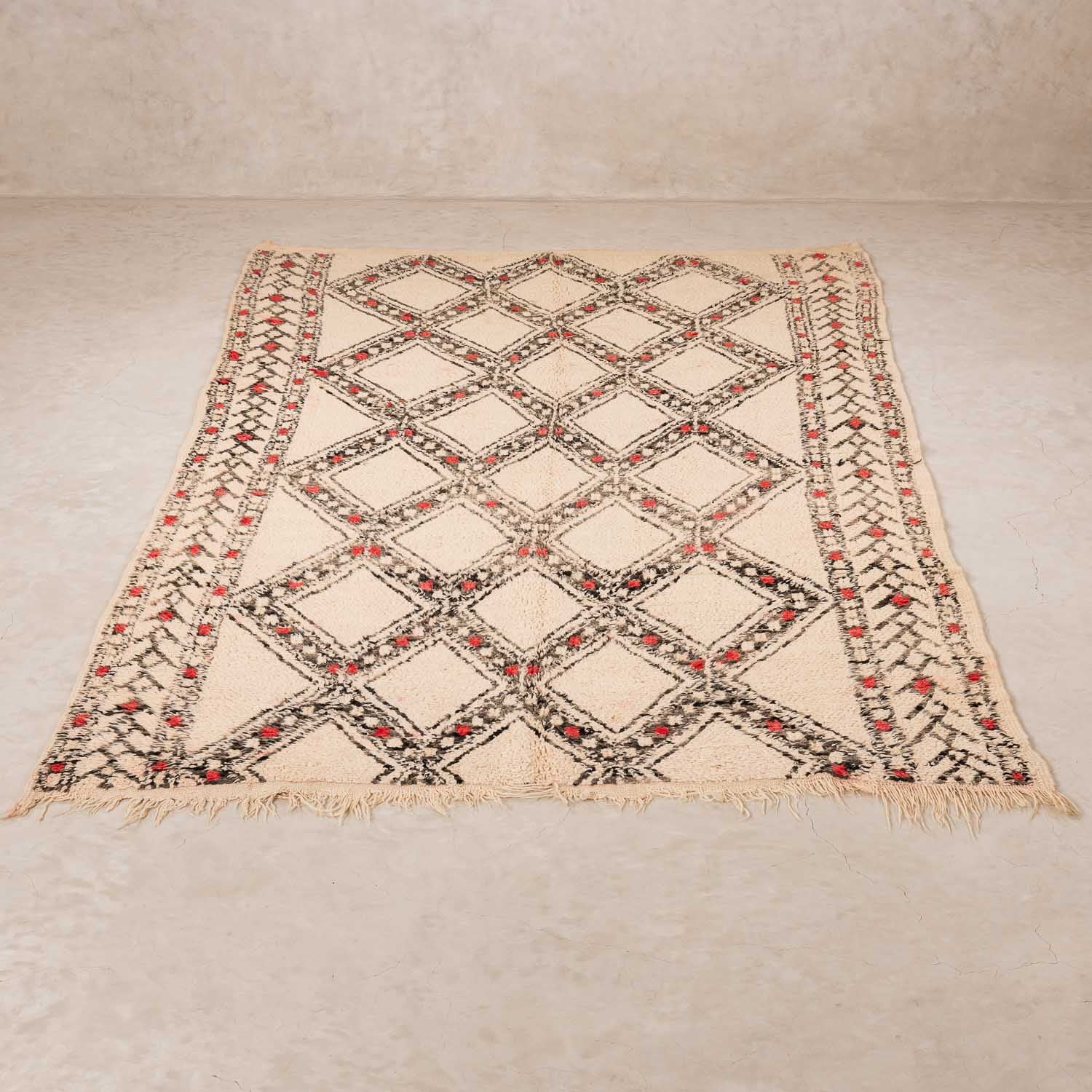 Raounaq - Shag Moroccan rug vintage
