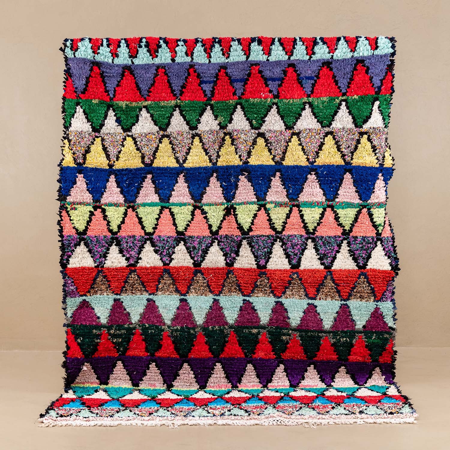 Lilya - vintage boucherouite rug