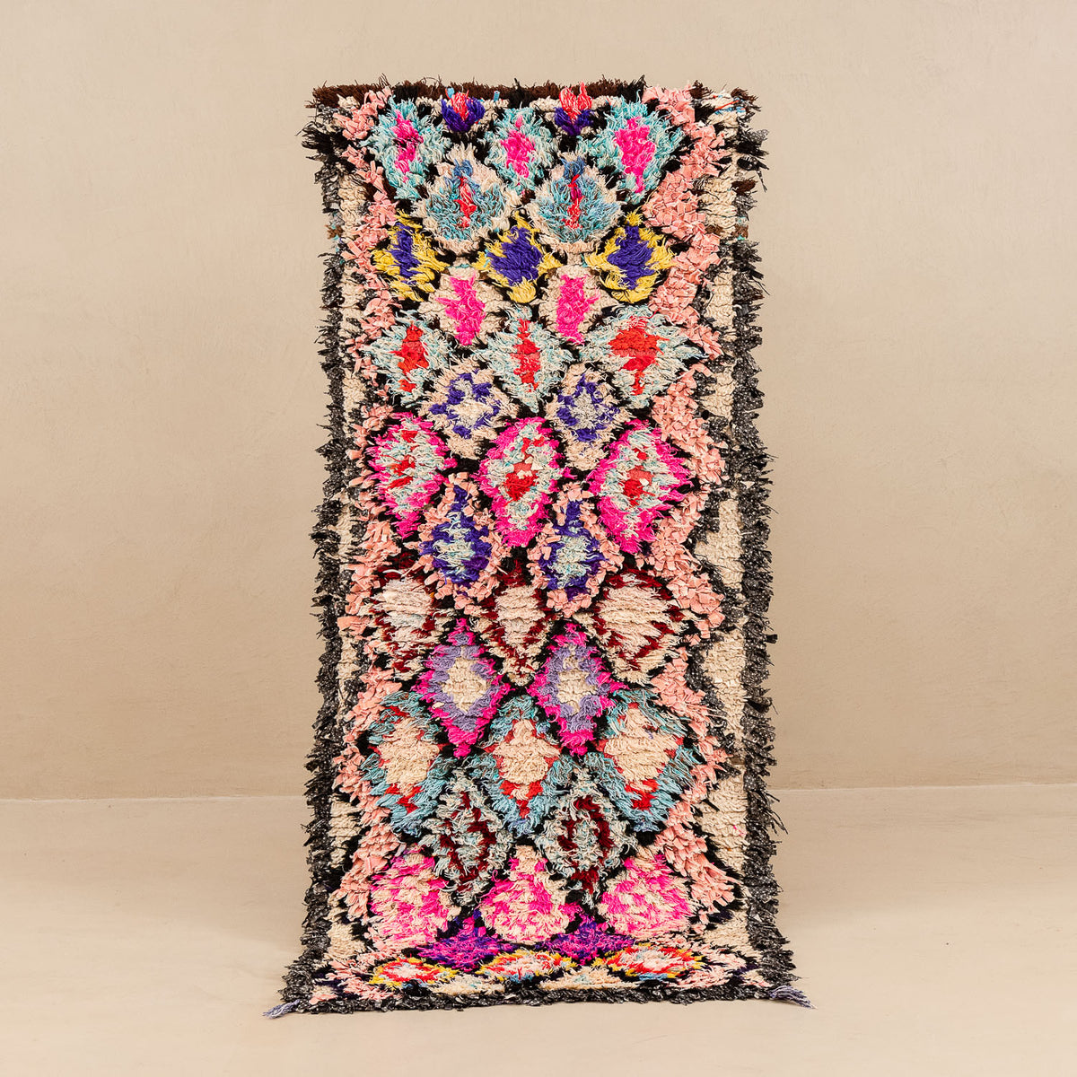Harith - Vintage rag Moroccan runner rug