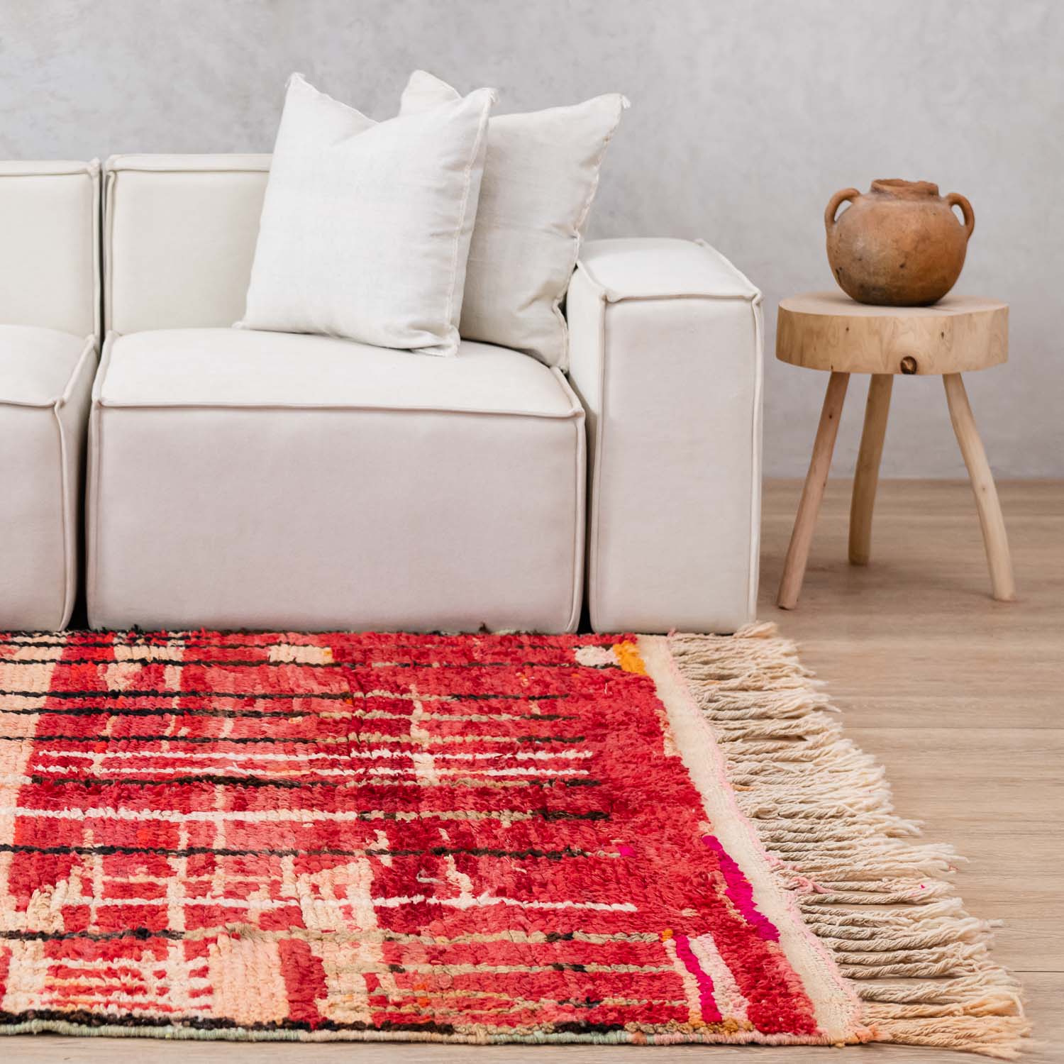Mounif - vintage boujad rug