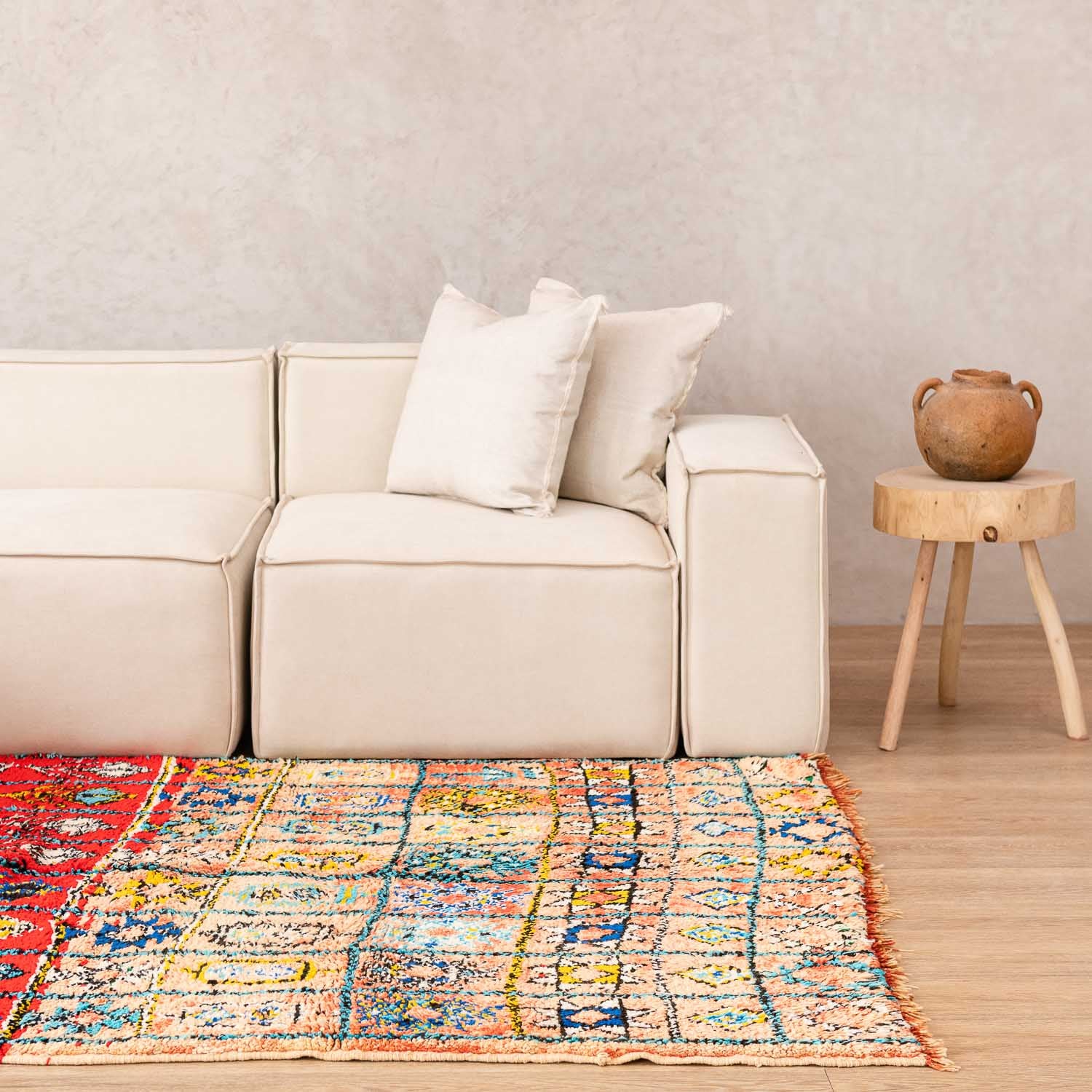 Khezia - Vintage Moroccan rug