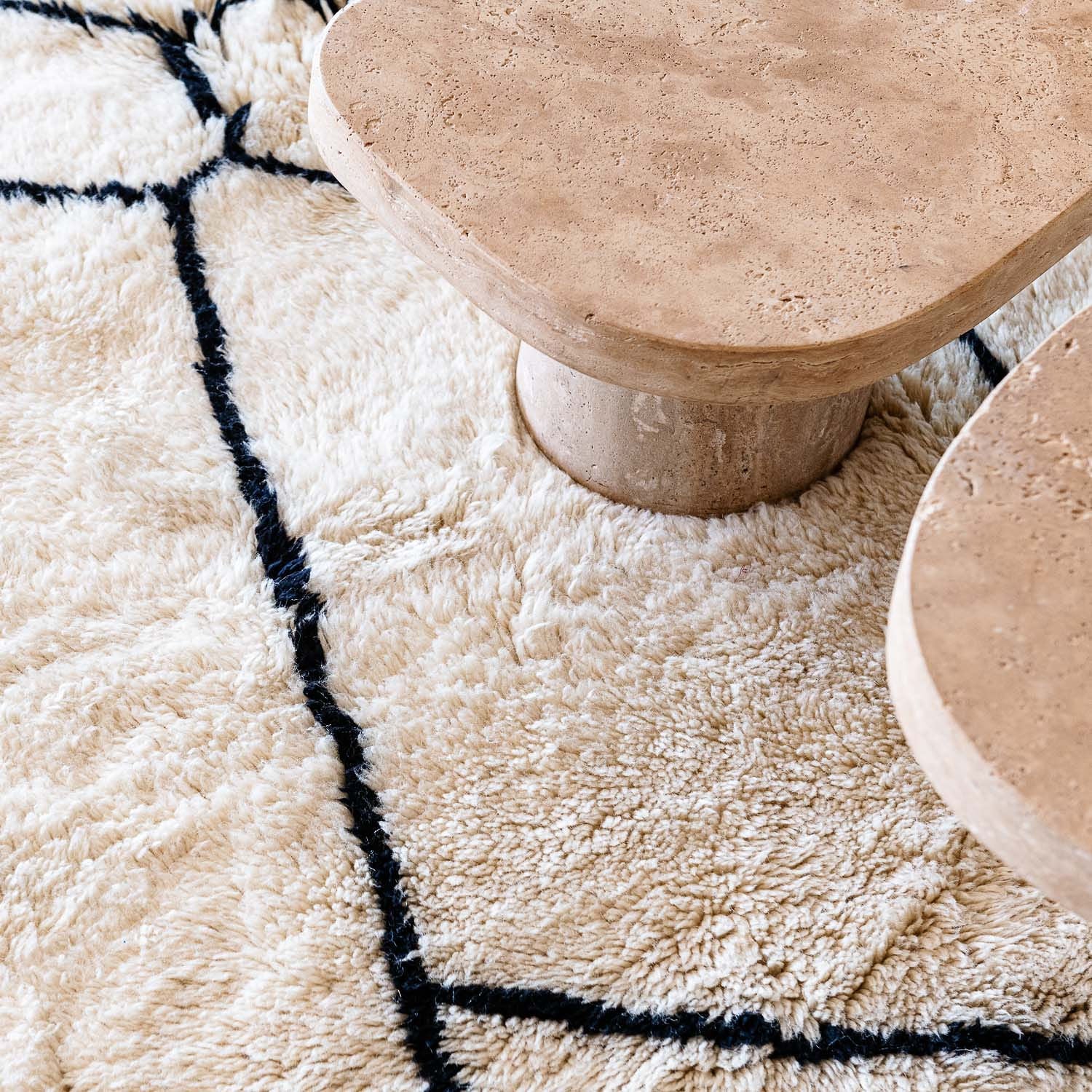 Honey Valley - Premium shag Moroccan rug