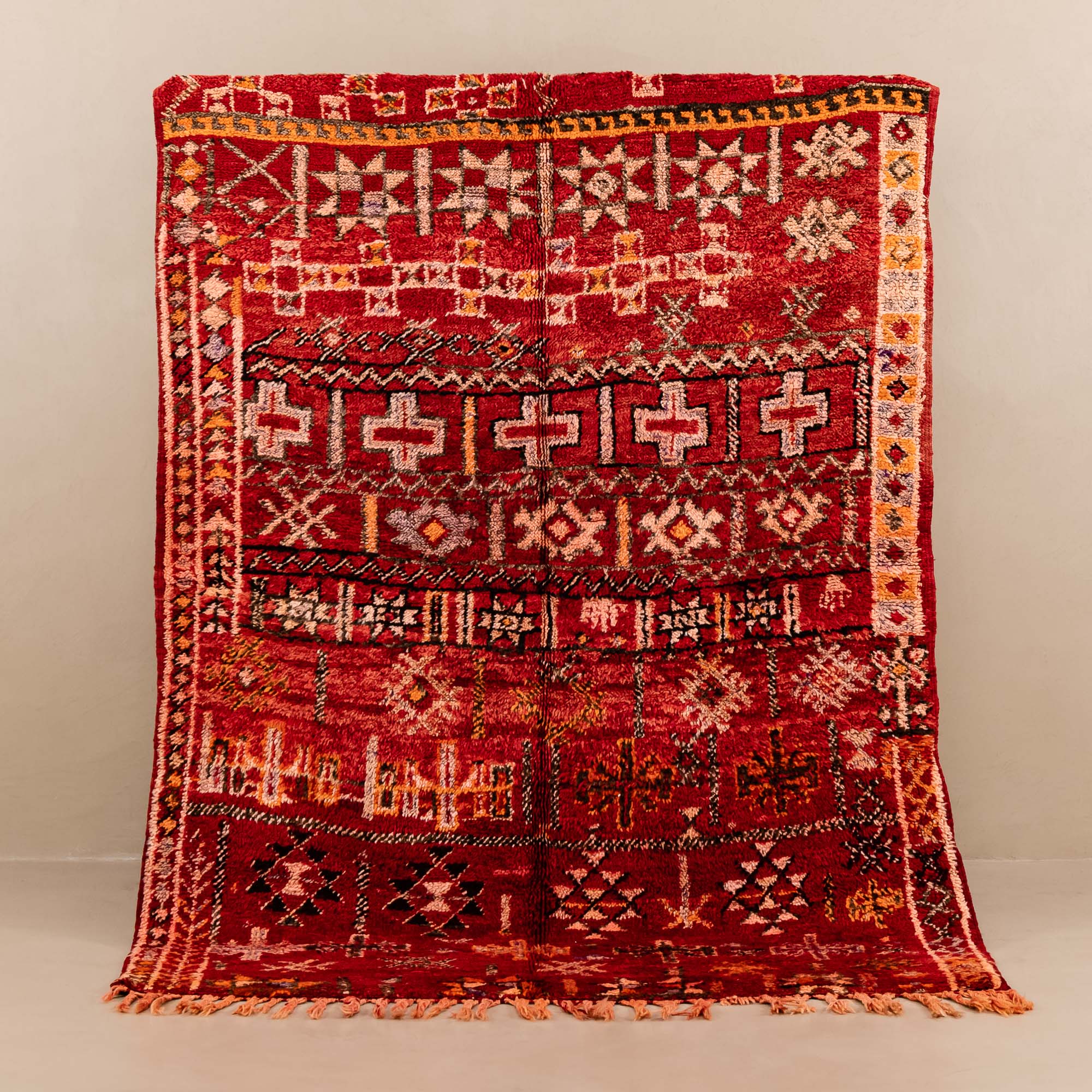Aflah - vintage boujad rug - Benisouk