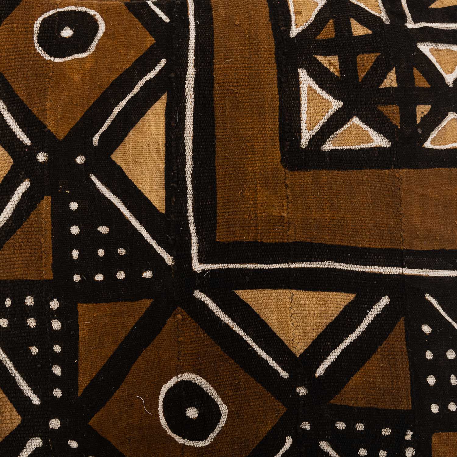 African tribal mudcloth Floor Pillow Cover - Benisouk