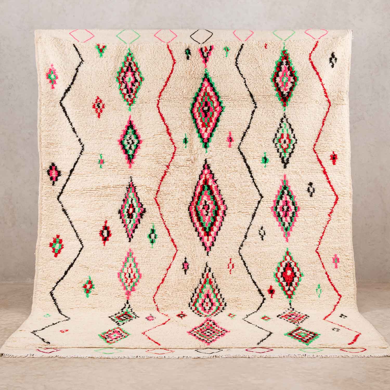 Alwan - Shag Moroccan rug - Benisouk