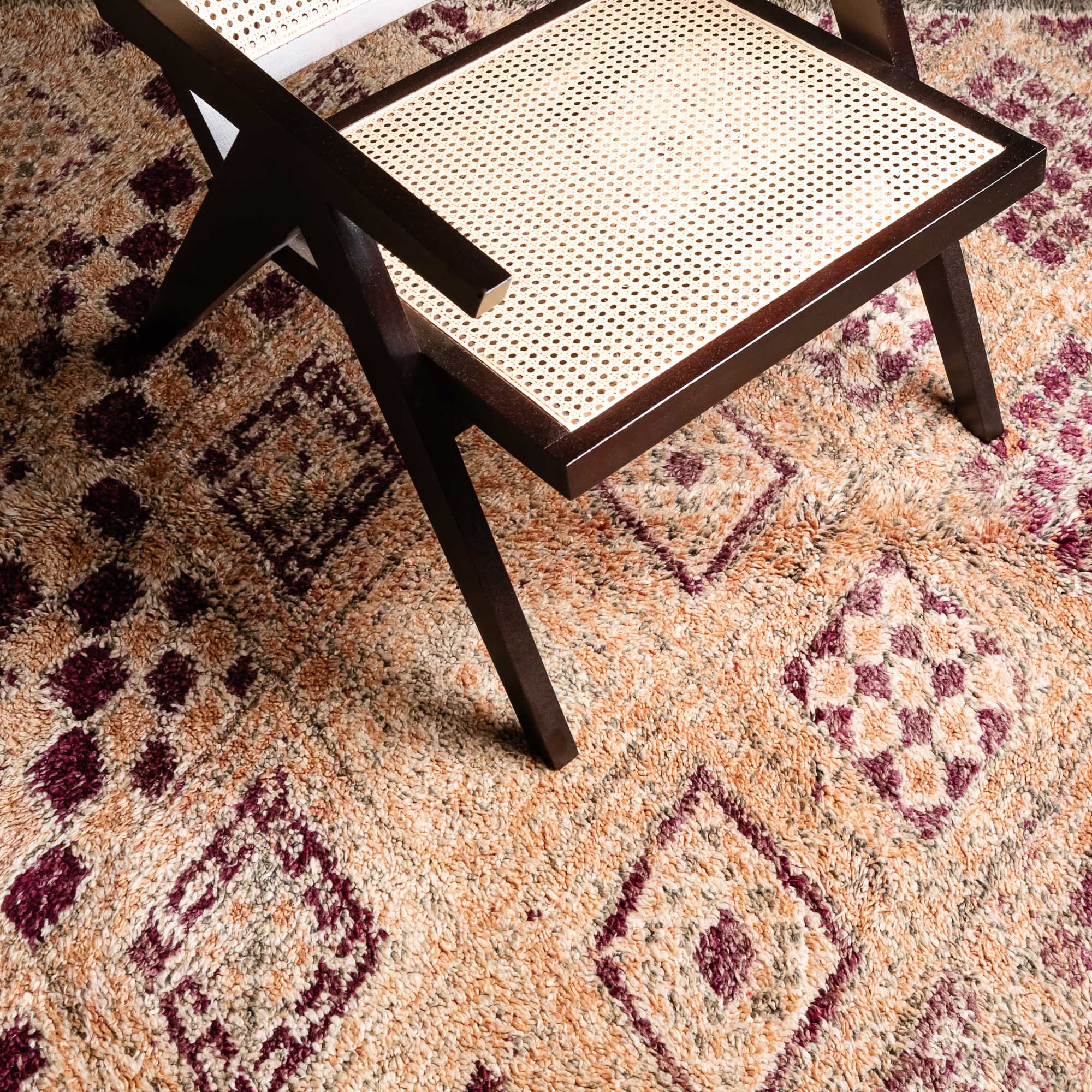 Amghar - vintage boujad rug - Benisouk
