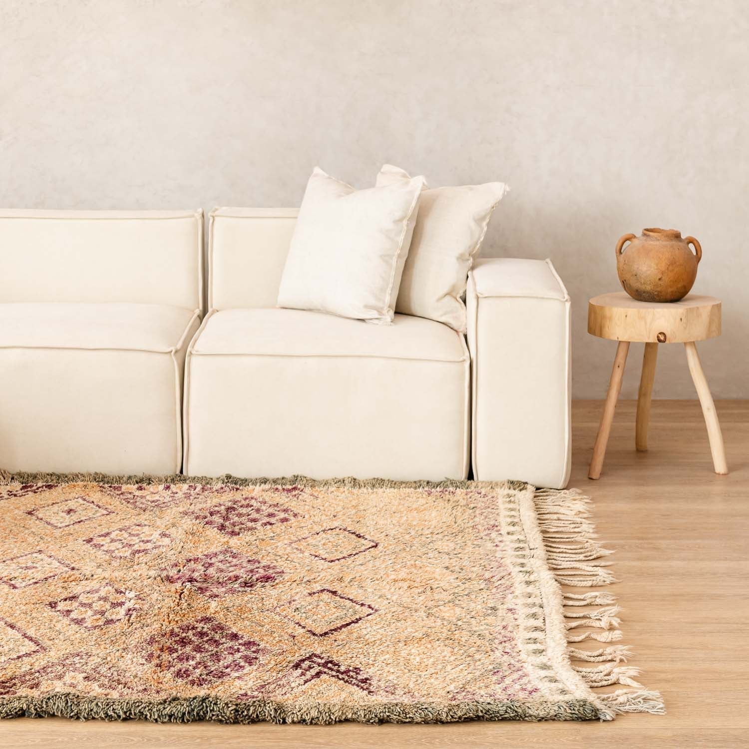 Amghar - vintage boujad rug - Benisouk