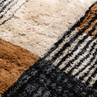 Astral Tango - Luxury Shag Moroccan Rug - Benisouk