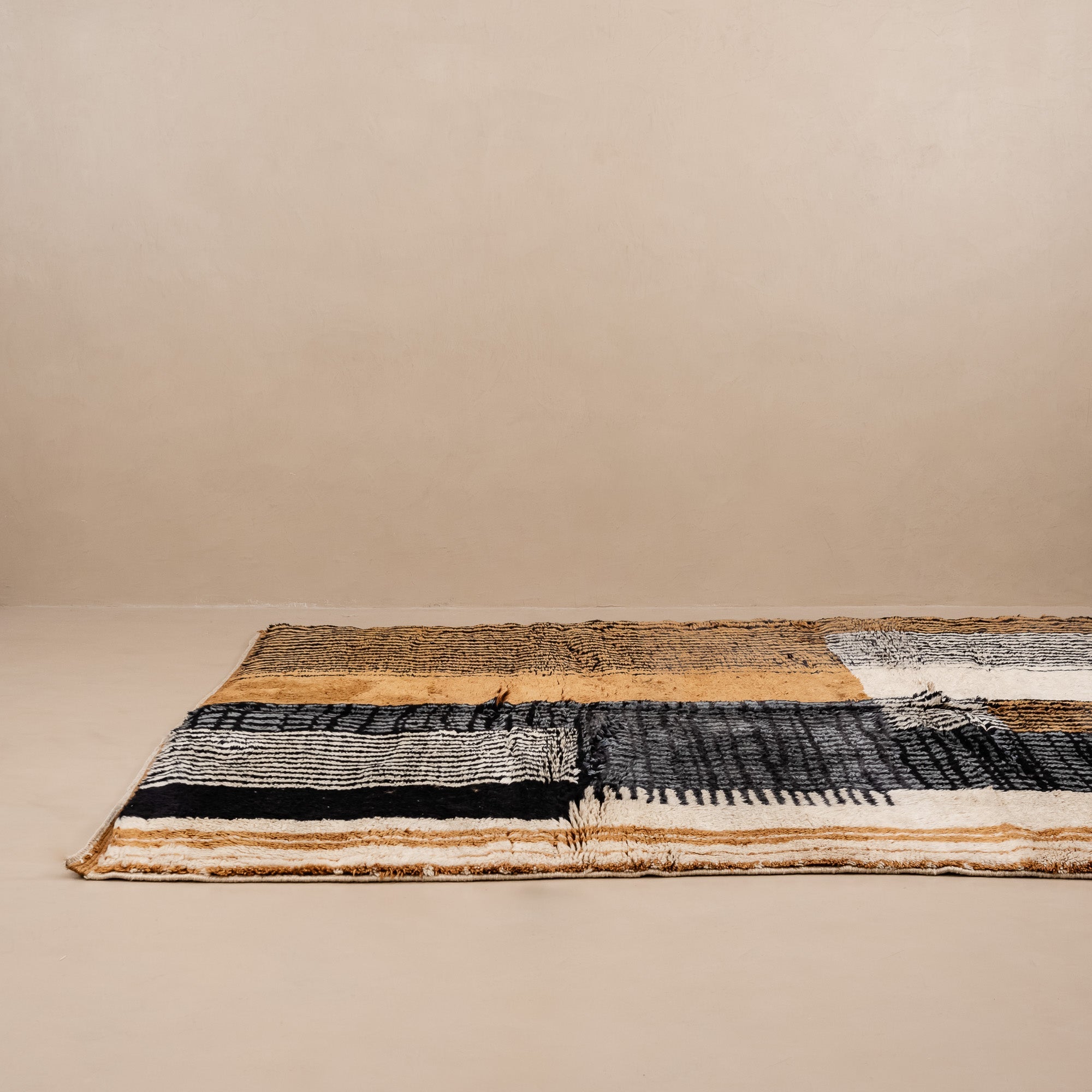 Astral Tango - Luxury Shag Moroccan Rug - Benisouk