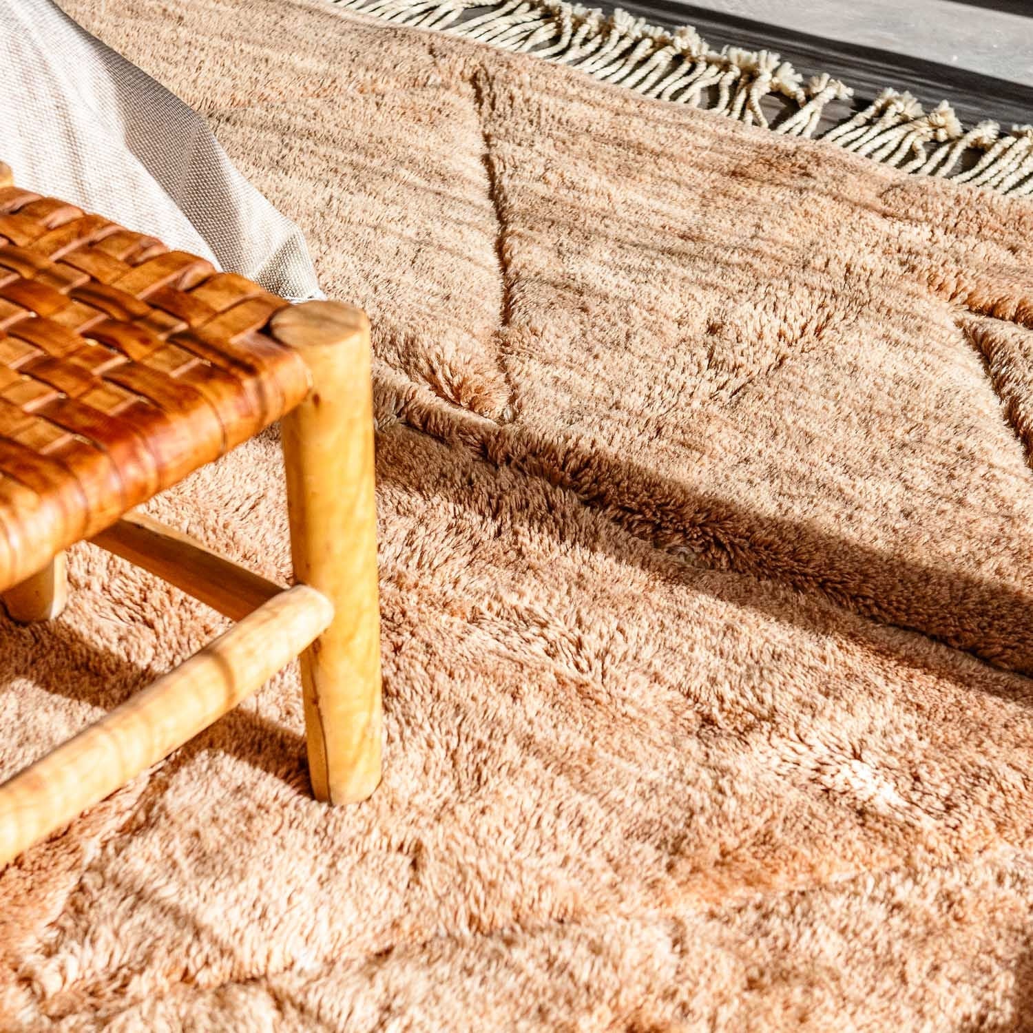 Autumn - Luxury Shag Moroccan Rug - Benisouk