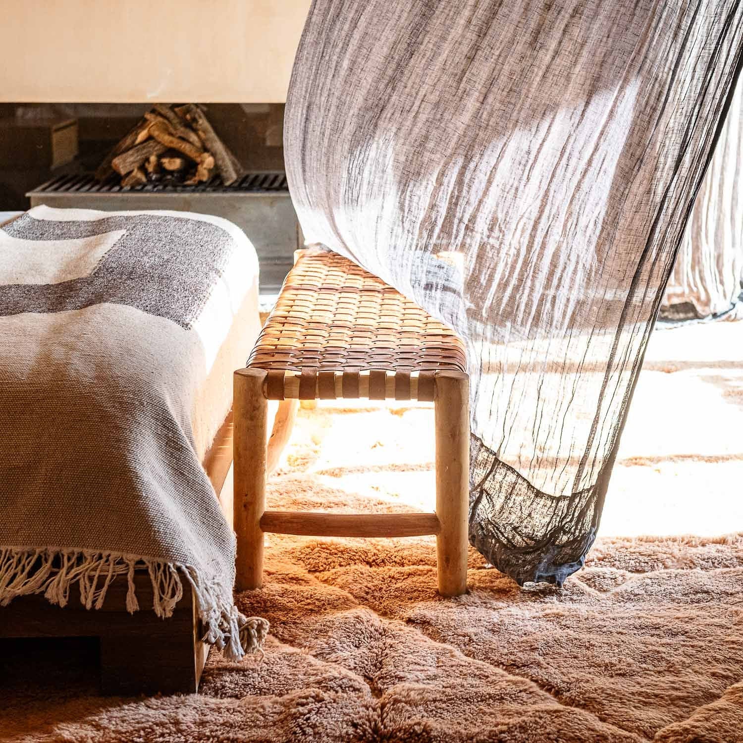 Autumn - Luxury Shag Moroccan Rug - Benisouk