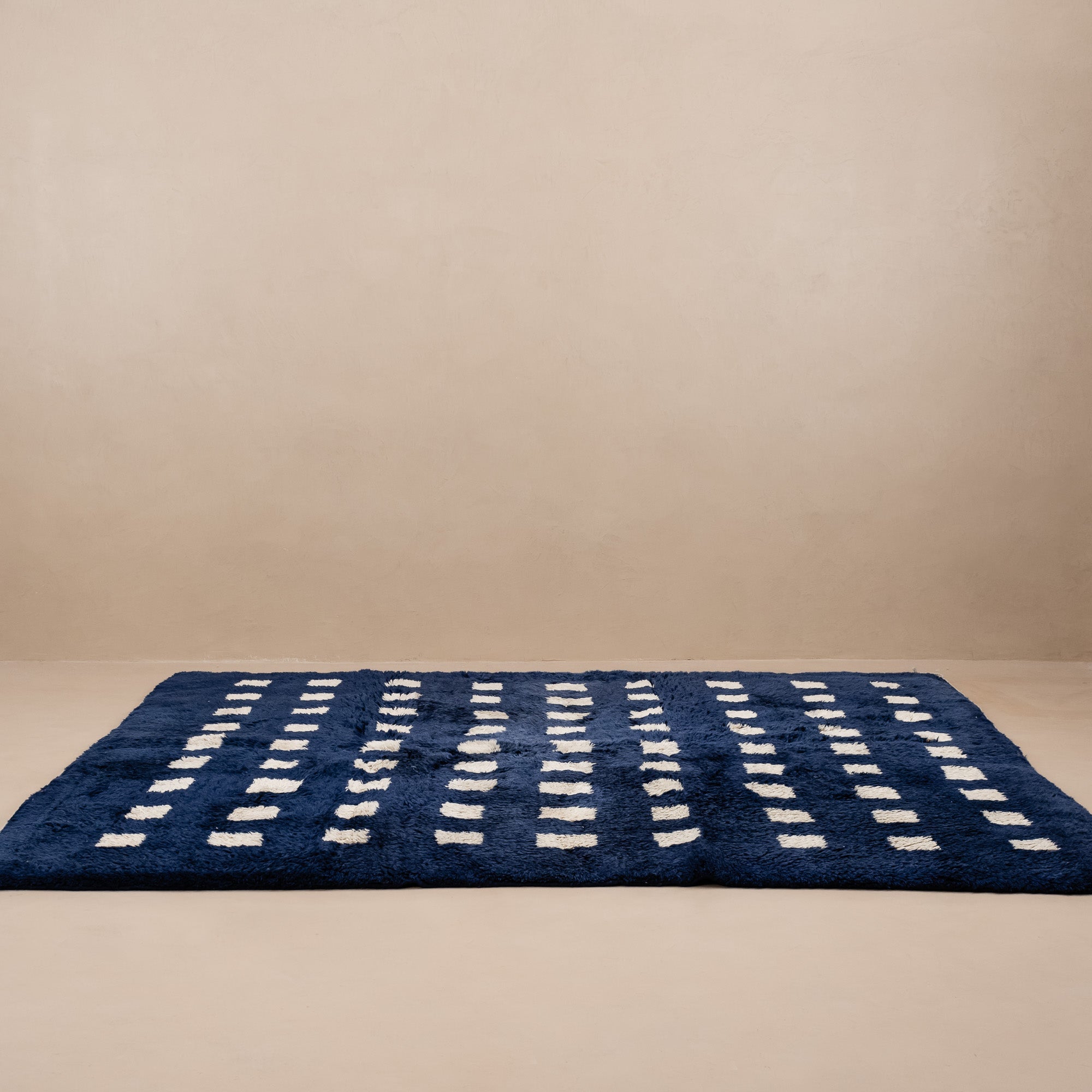 Azure Poetry - Premium shag Moroccan rug – Benisouk