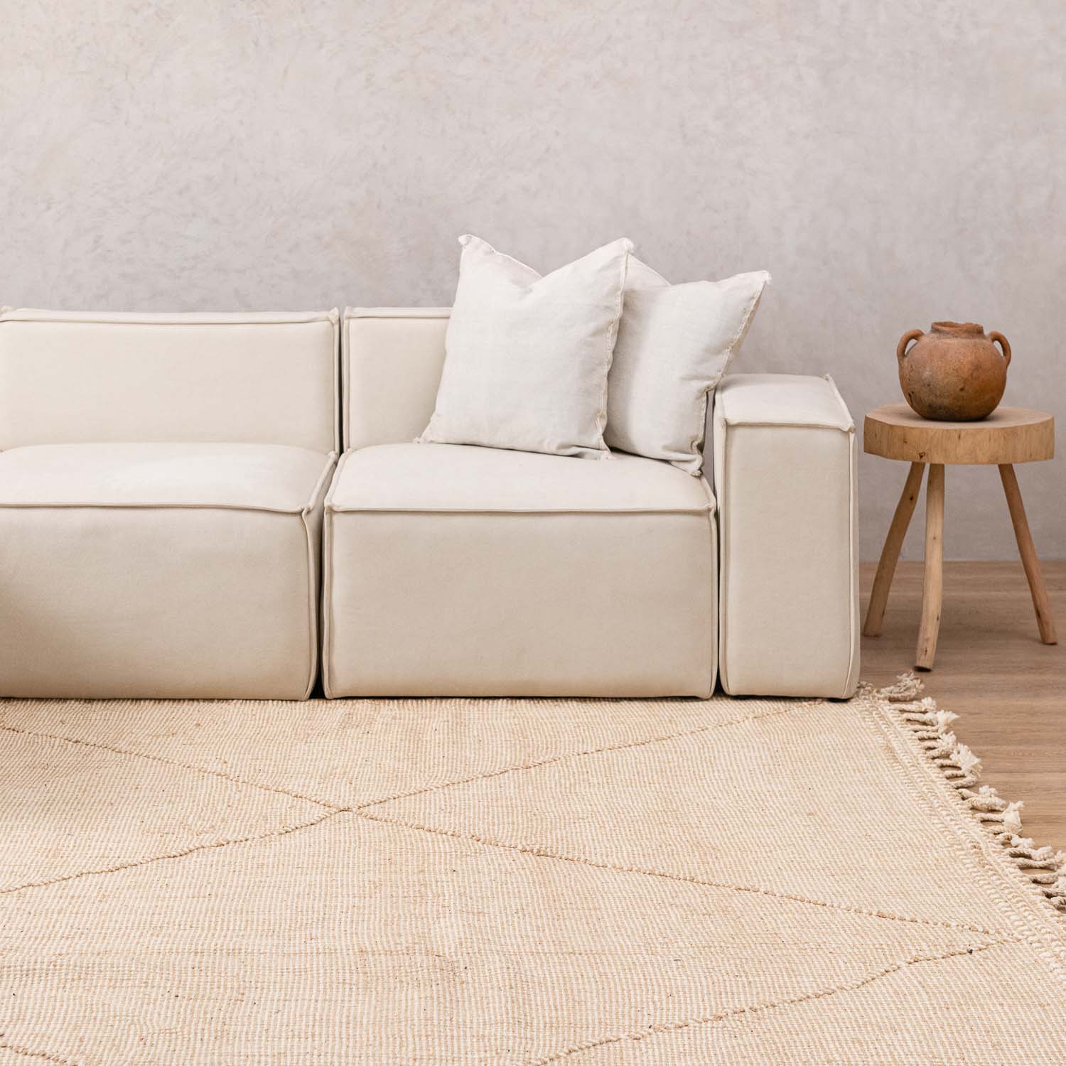 Balkis - Flatweave Moroccan rug - Benisouk