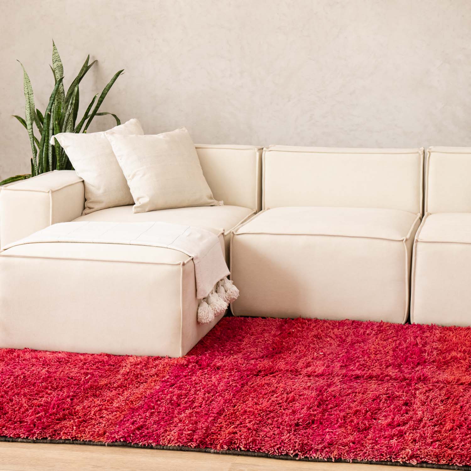 Barehhu - vintage boujad rug - Benisouk