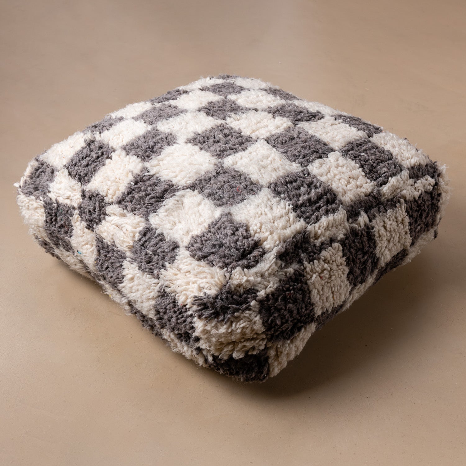 Beni ourain Floor Pillow Cover - Benisouk
