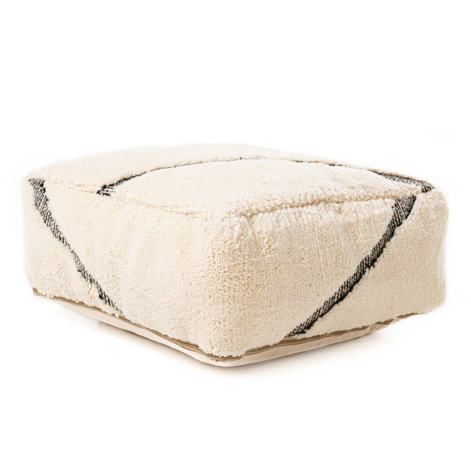 Beni ourain Floor Pillow Cover - Benisouk