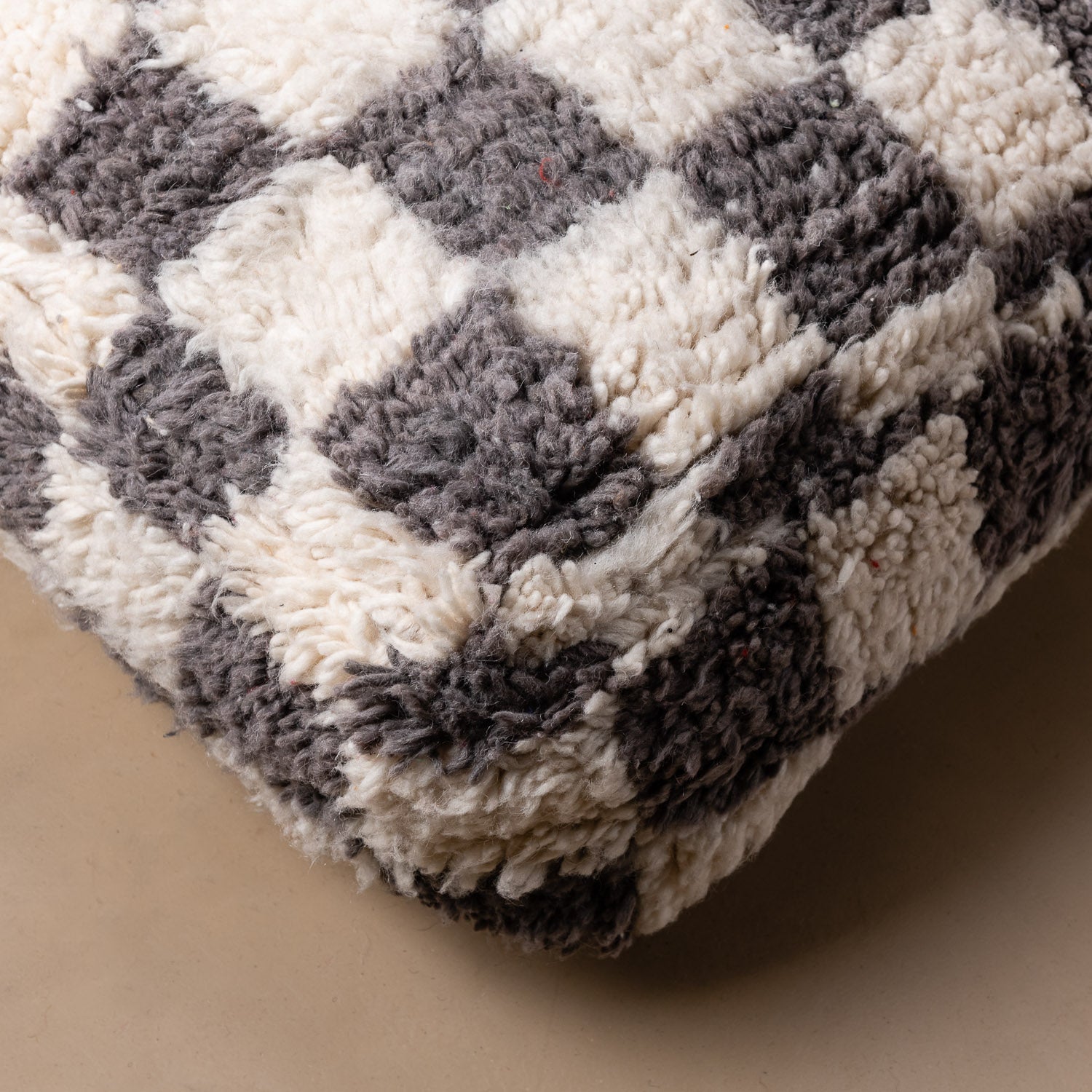 Beni ourain Floor Pillow Cover - Benisouk