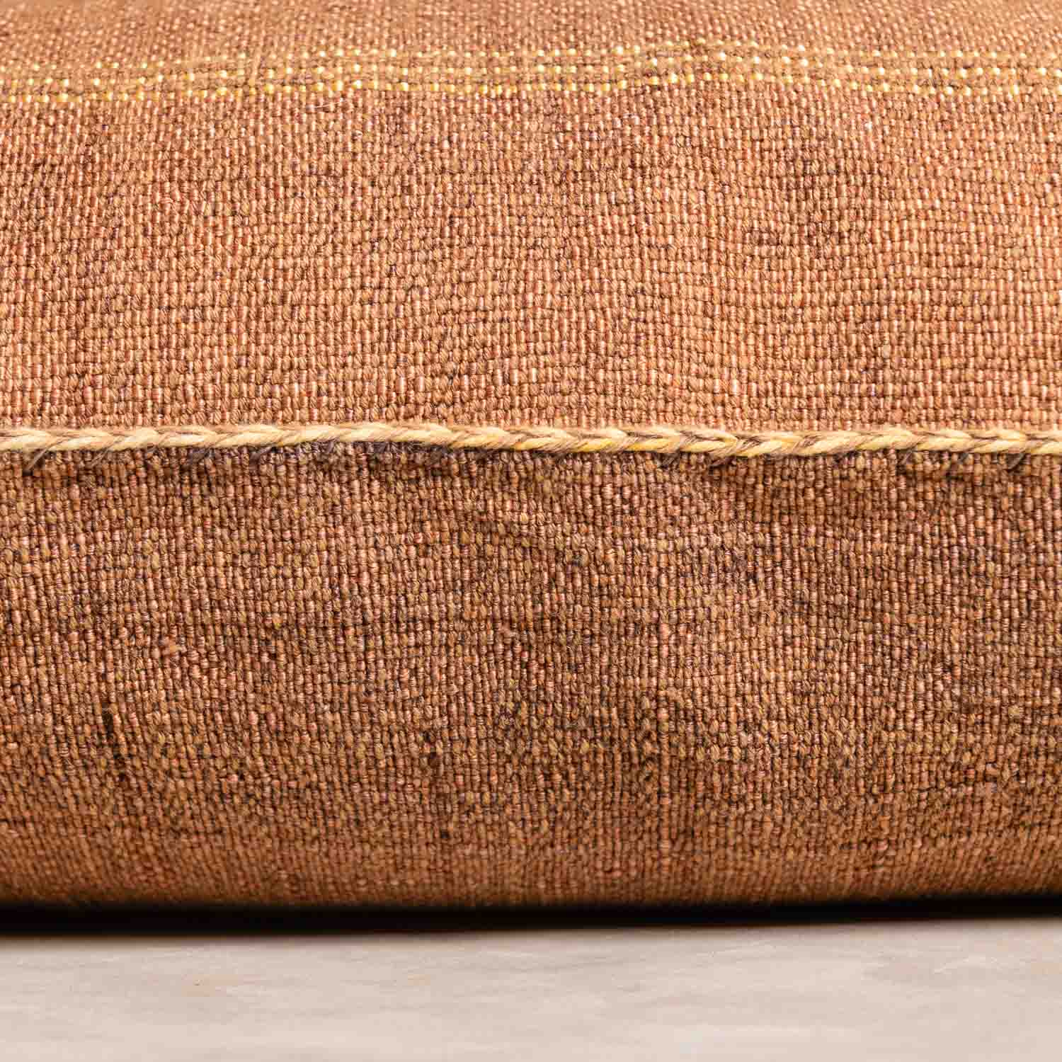 Brown Cactus silk pillow cover - Benisouk